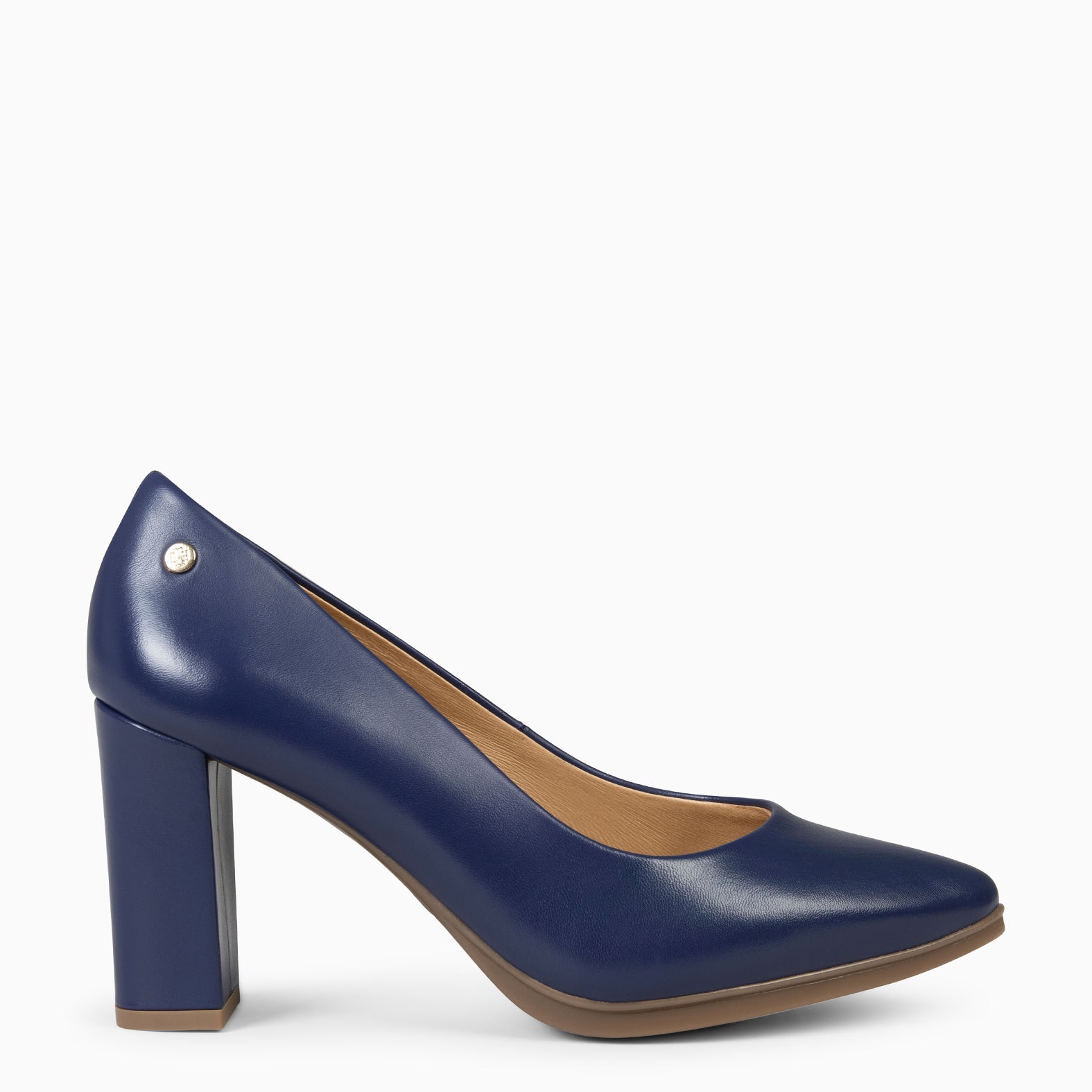 URBAN SALÓN - Zapatos de tacón alto de napa AZUL - miMaO ®