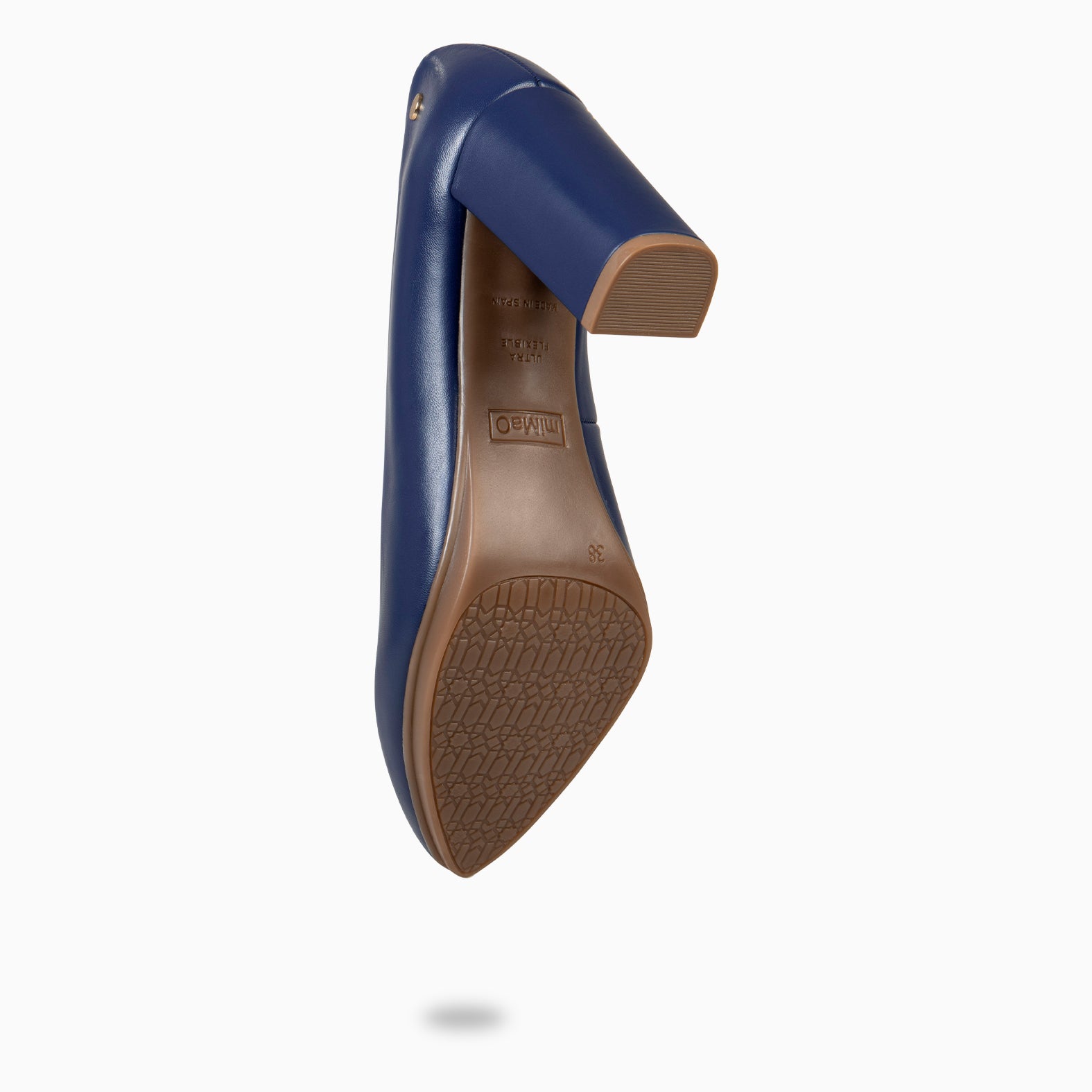 URBAN SALÓN - Zapatos de tacón alto de napa AZUL - miMaO ®
