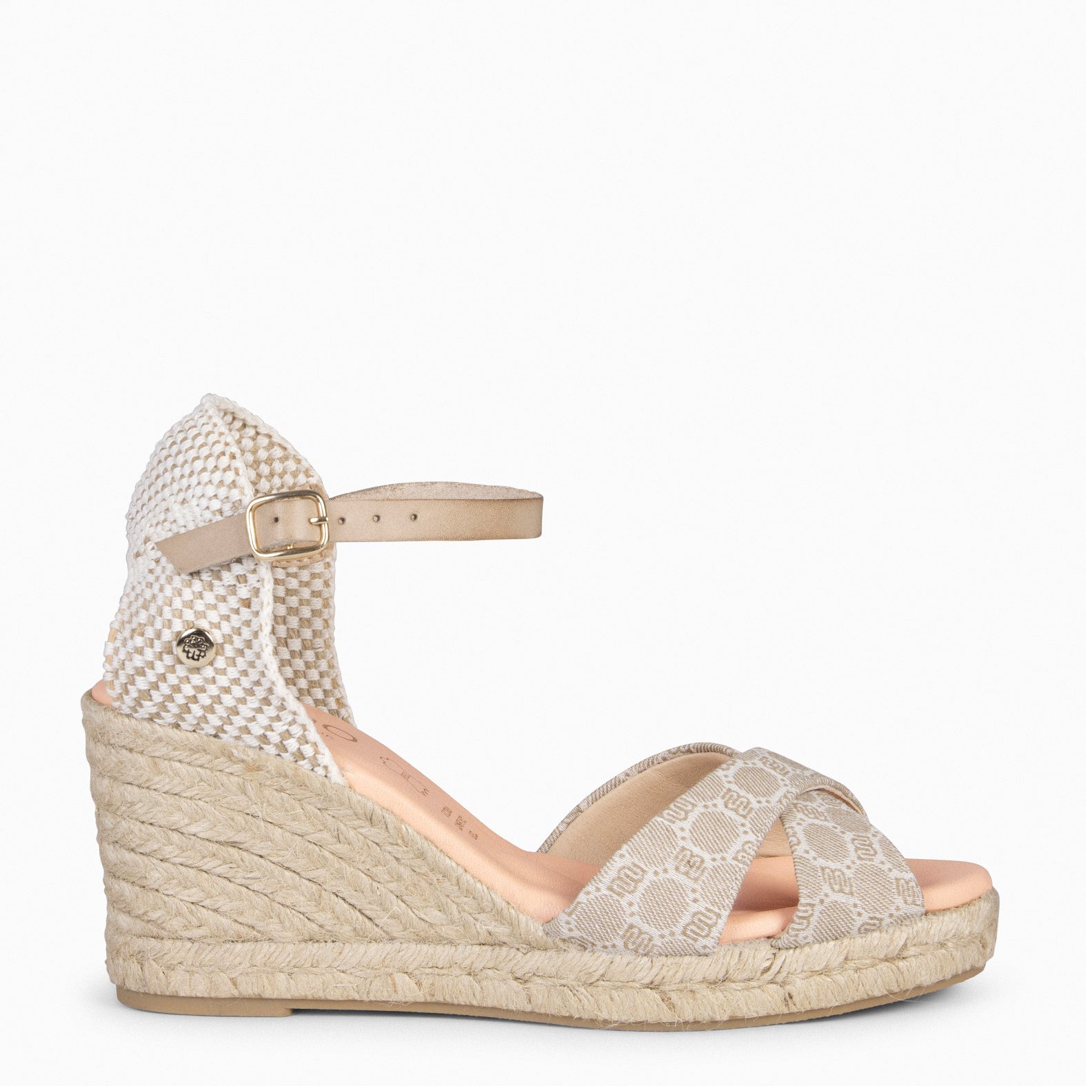 NAYADE - Cuñas de esparto mujer BEIGE