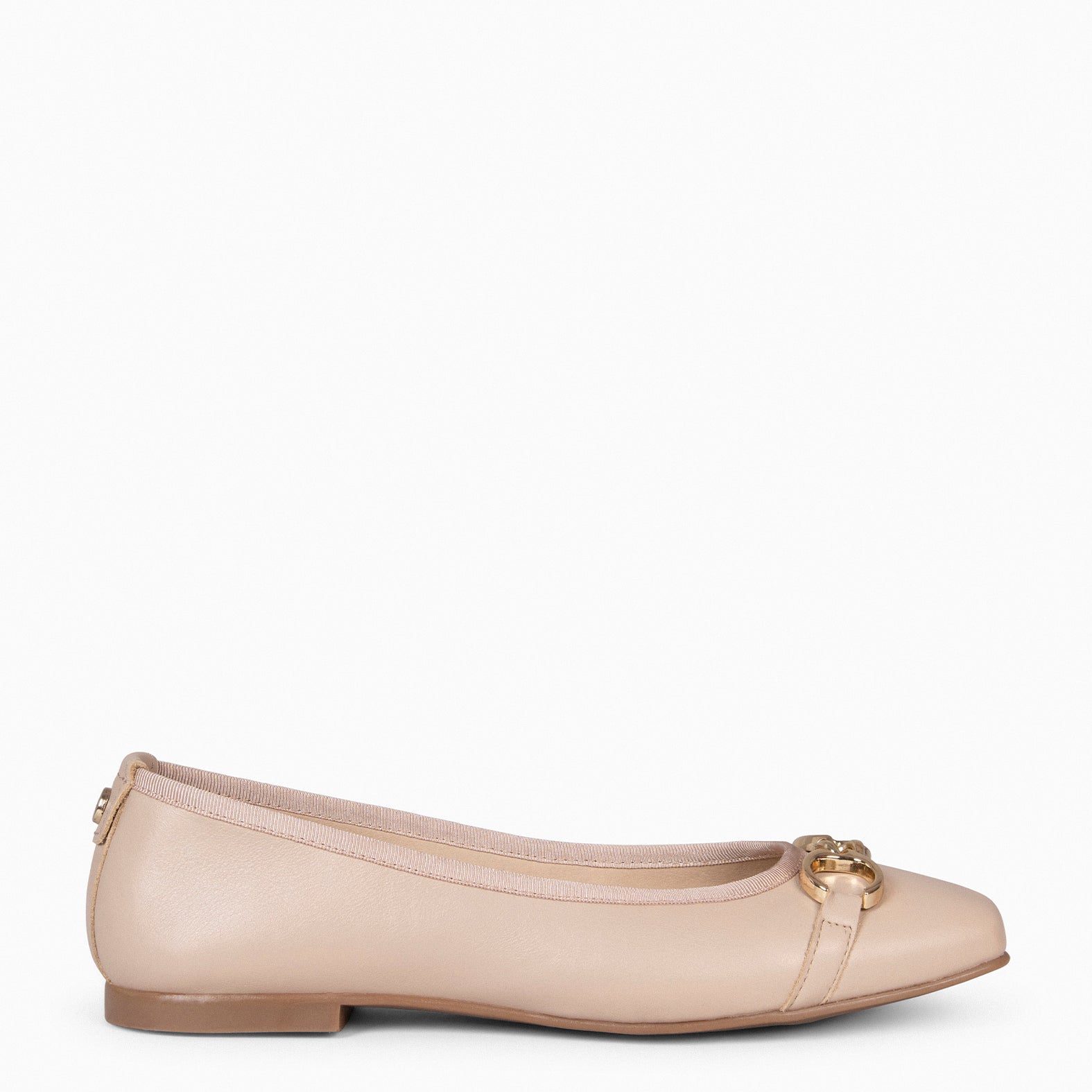 SIMBI - Manoletina con estribo BEIGE