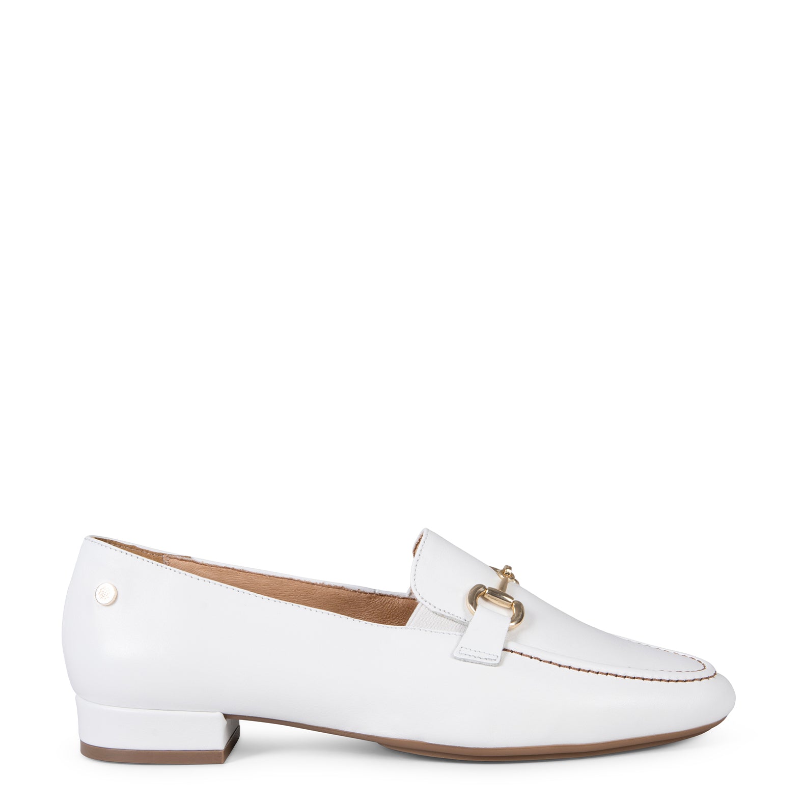 SERENA -MOCASIN PIEL DE NAPA BLANCO - miMaO ®