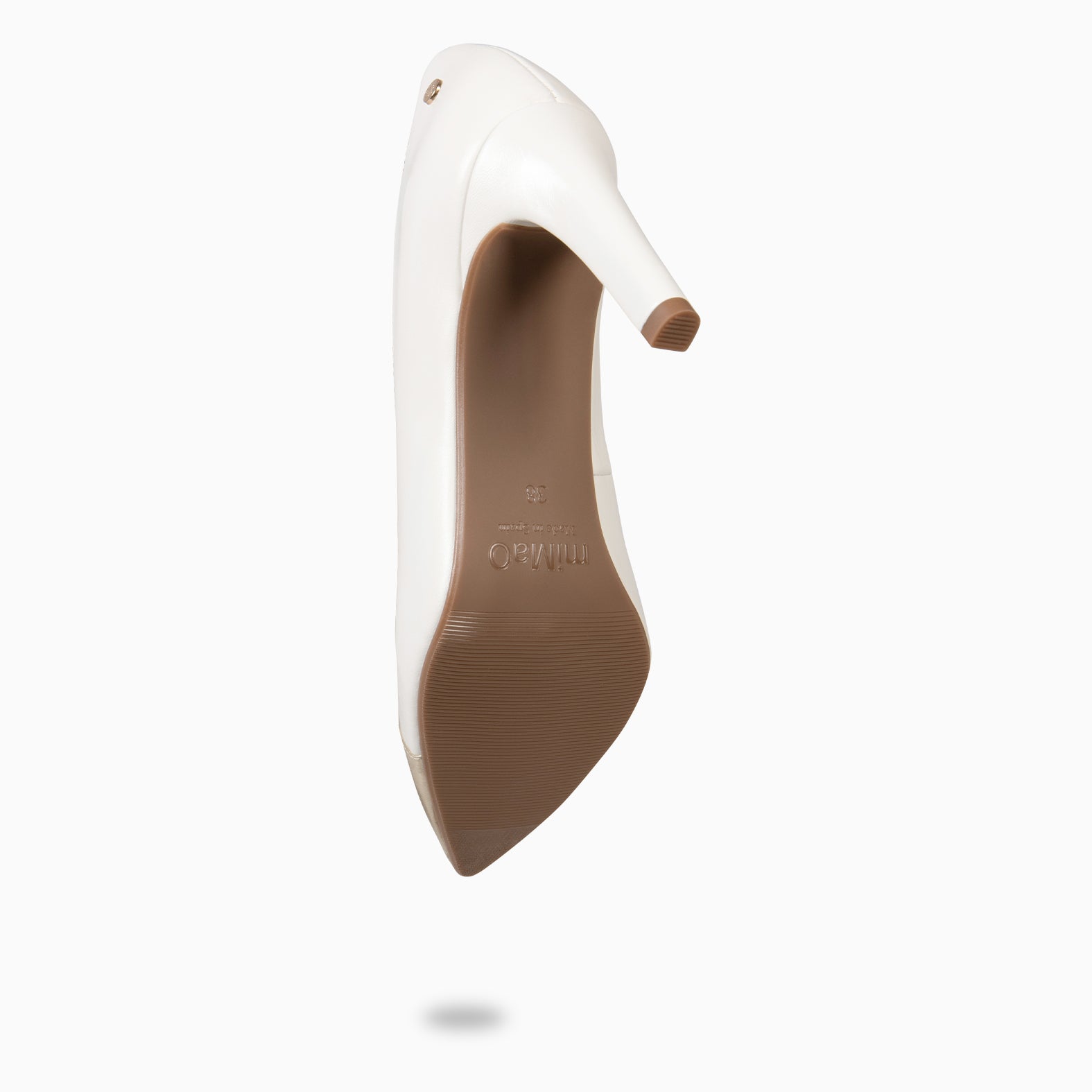 LILLY – Zapato de tacón alto y puntera MARFIL - miMaO ®