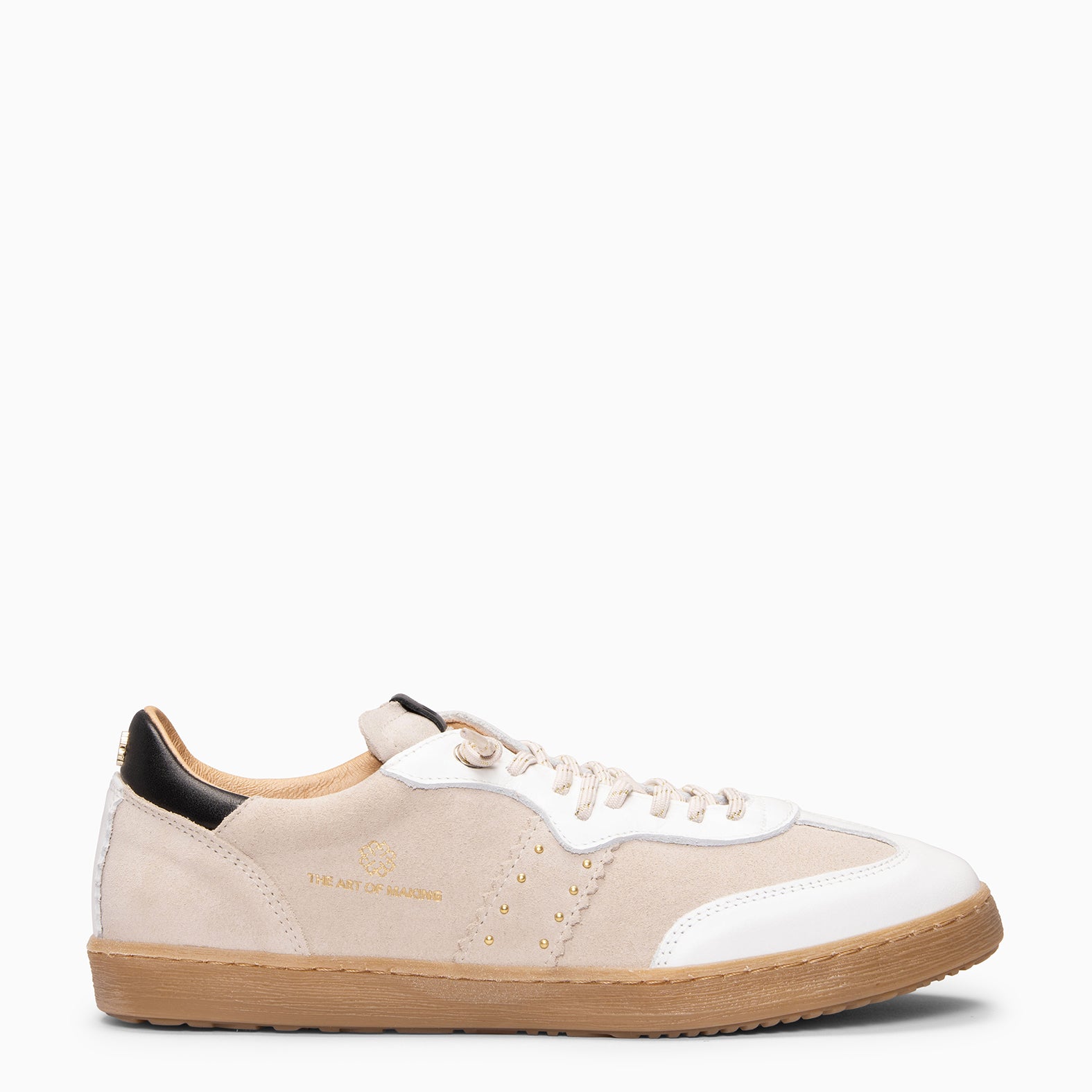 STÜDIO 01 - Baskets pour femme en cuir BLANC
