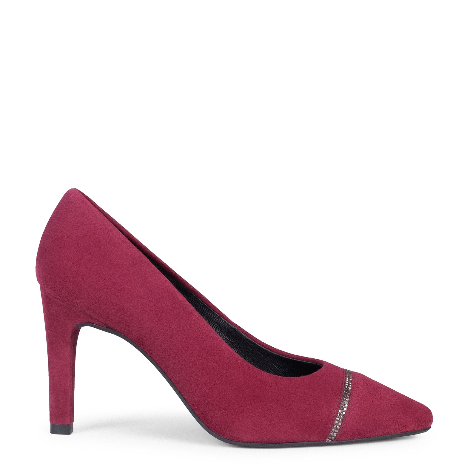 GLAM BRIGHT - Zapatos elegantes de tacón BURDEOS - miMaO ®