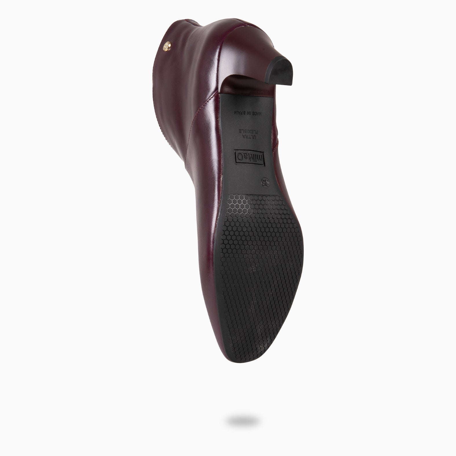 LADY - Botines napa mujer BURDEOS - miMaO ®