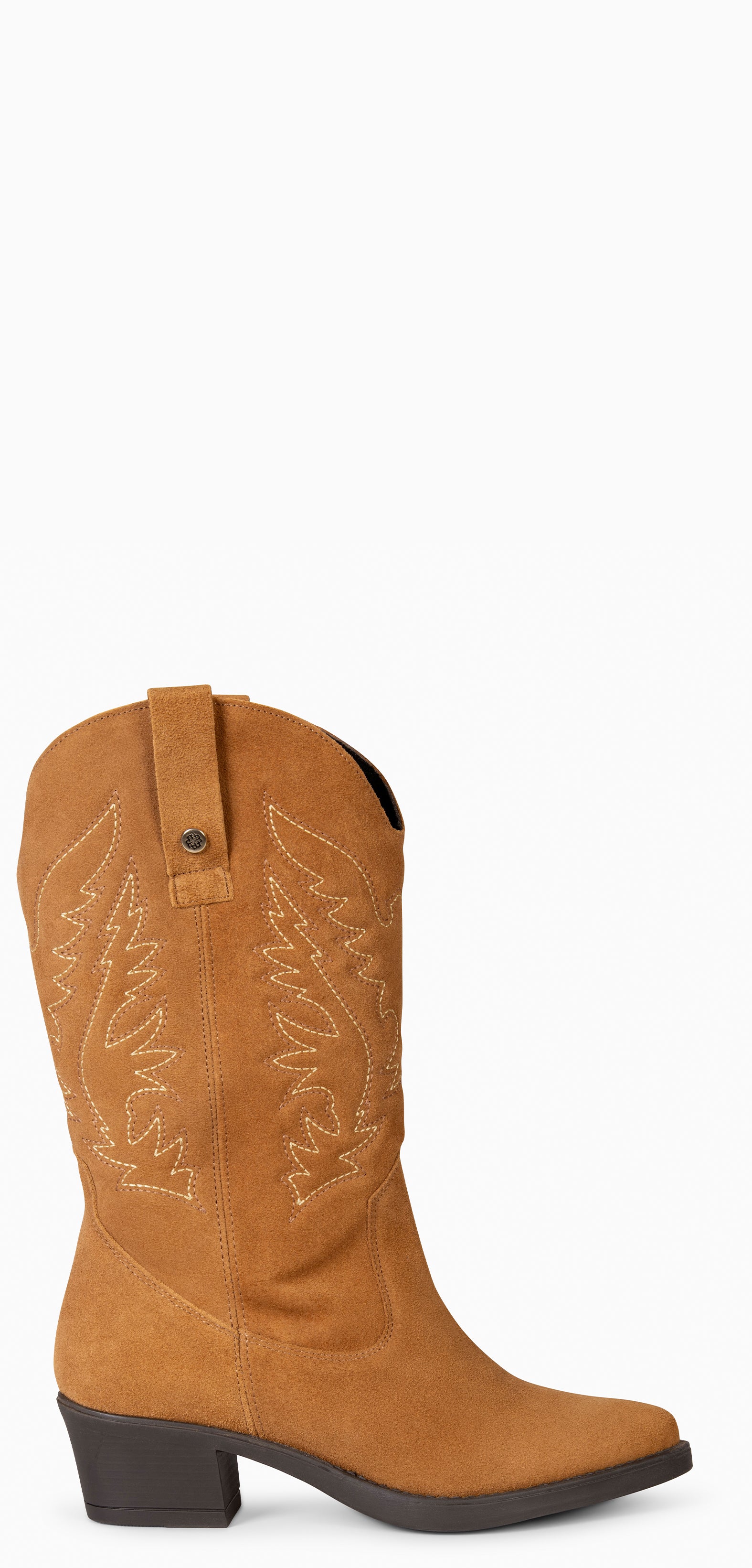 UTAH - Botas Cowboy bordado CAMEL - miMaO ®