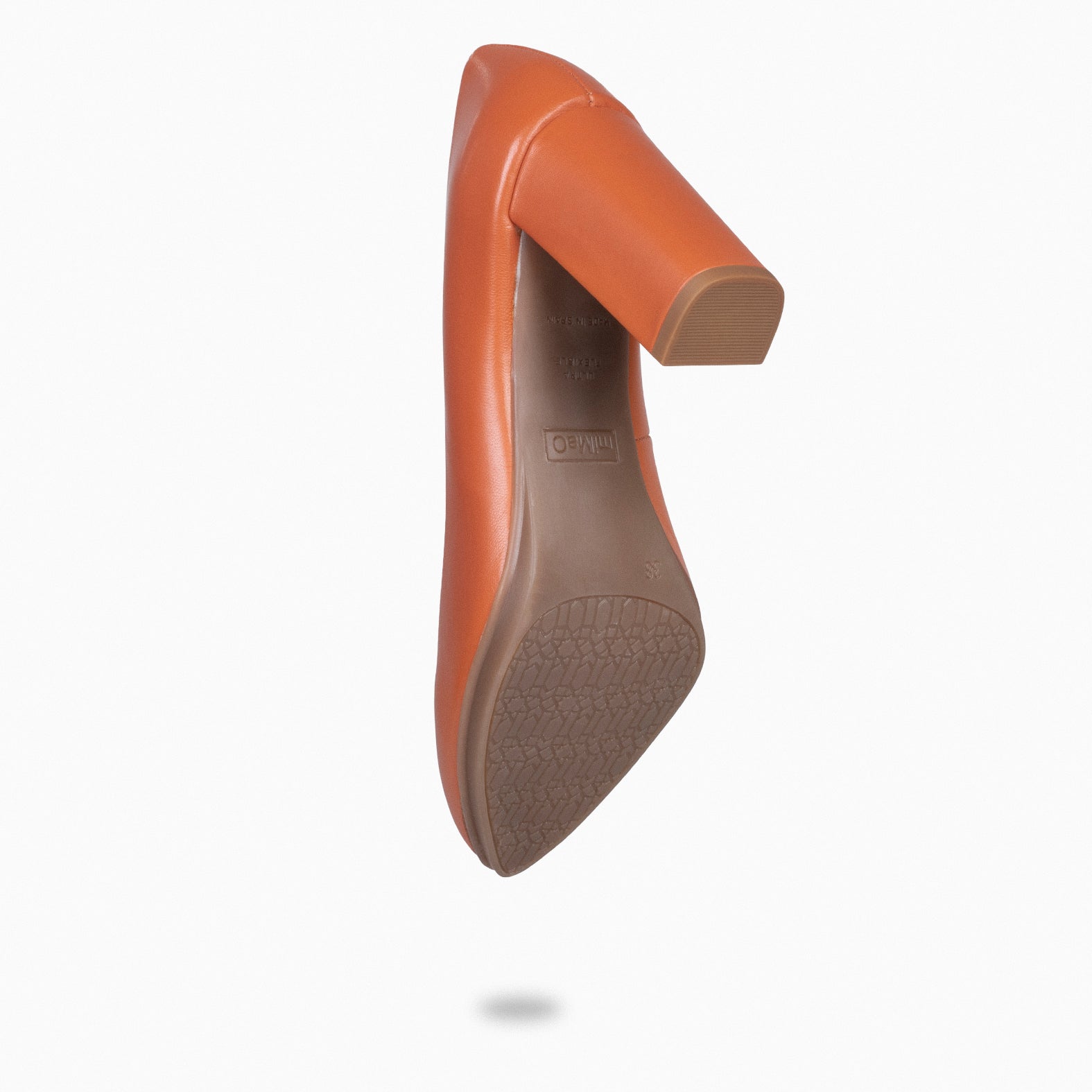 URBAN SALON - Zapatos de tacón alto en napa NARANJA - miMaO ®