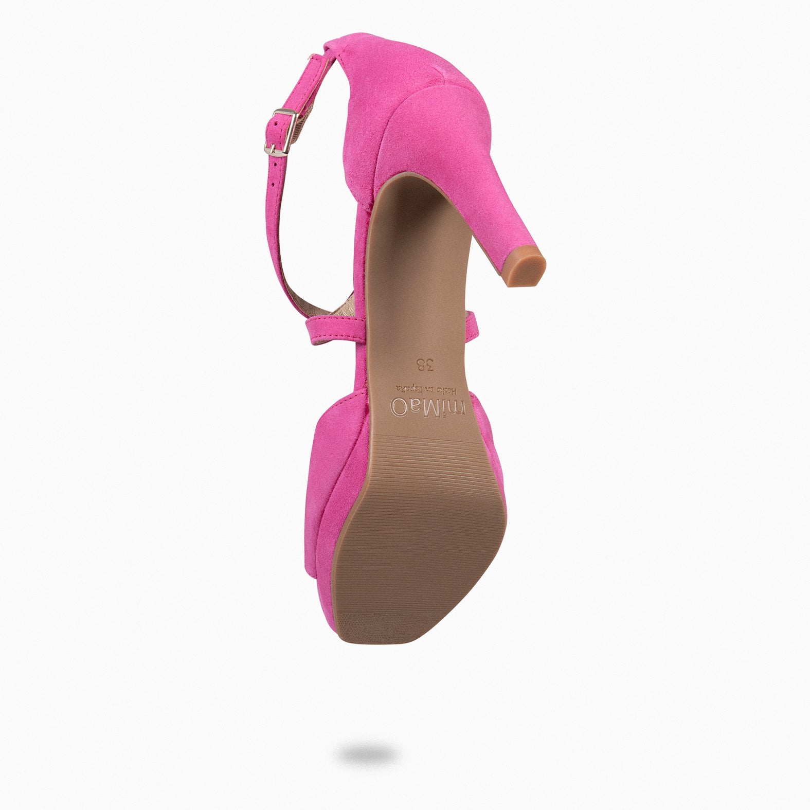 ROSSA - Sandalia de fiesta con tacón FUCSIA