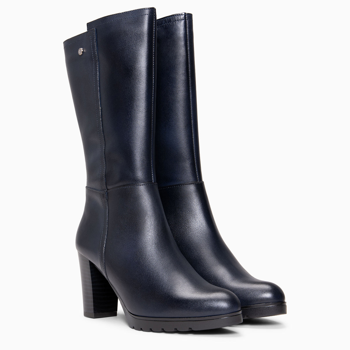 ARIANA - Botas de tacón y plataforma MARINO