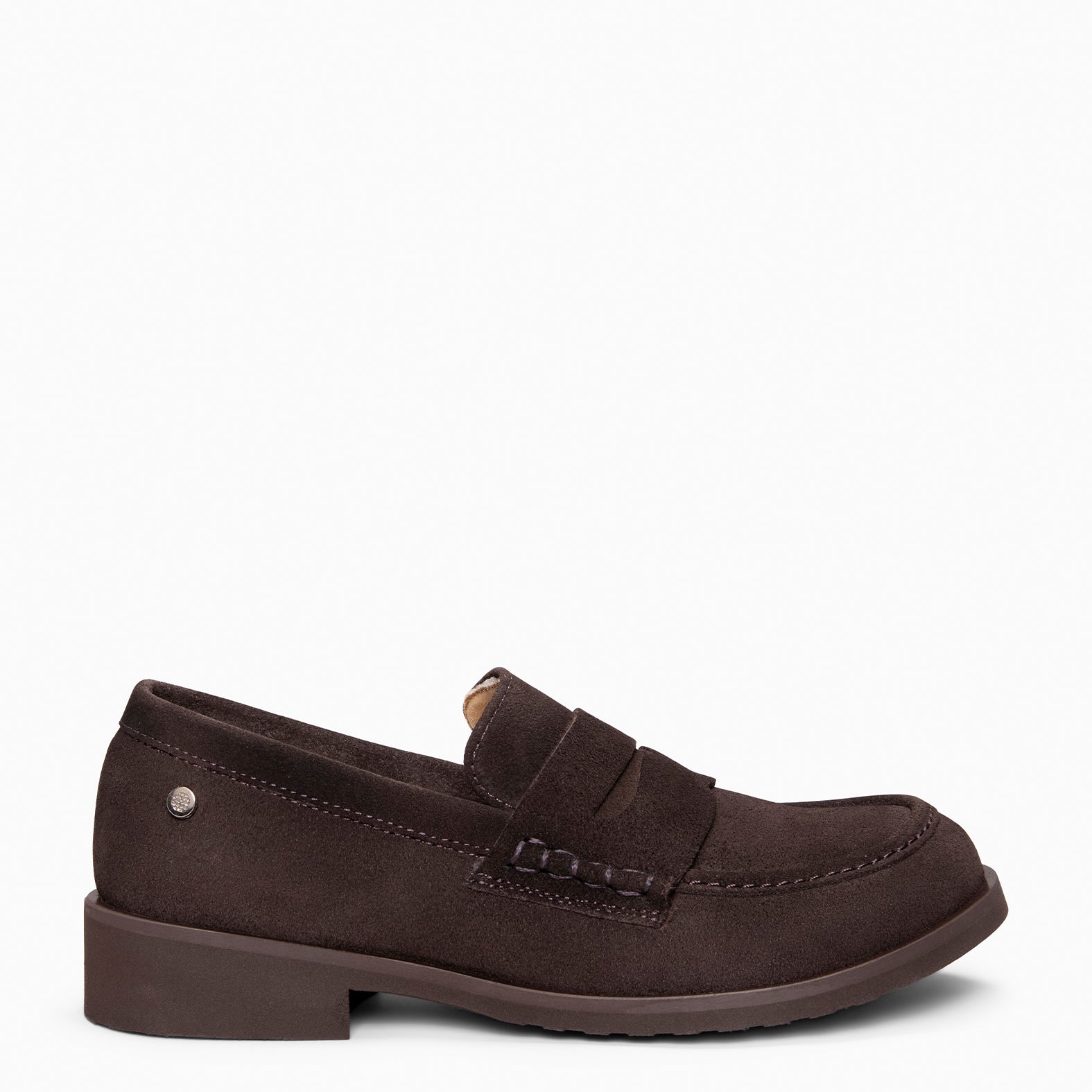 HARVARD - Mocasines planos de piel MARRON - miMaO ®
