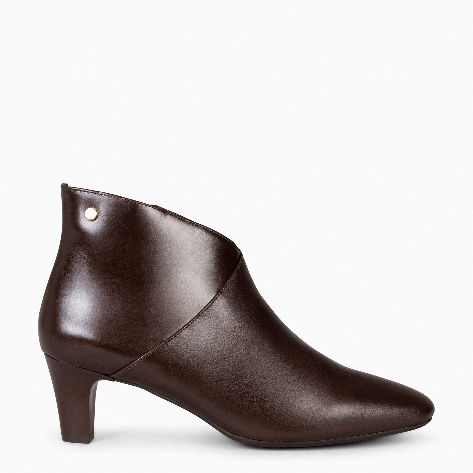LADY - Botines napa mujer MARRON - miMaO ®