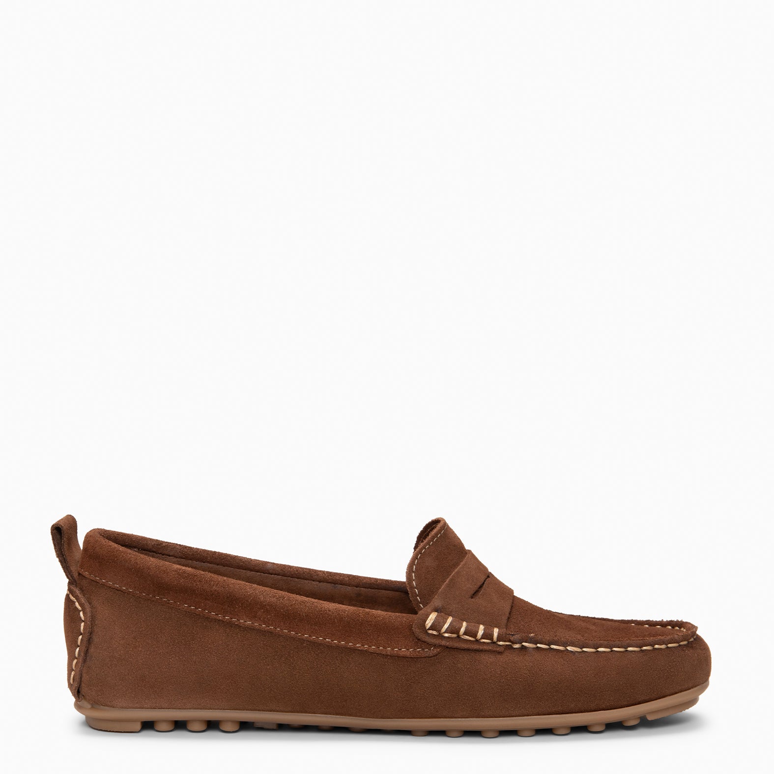 MONTEZ – Mocasín plano con plantilla extraíble MARRON - miMaO ®