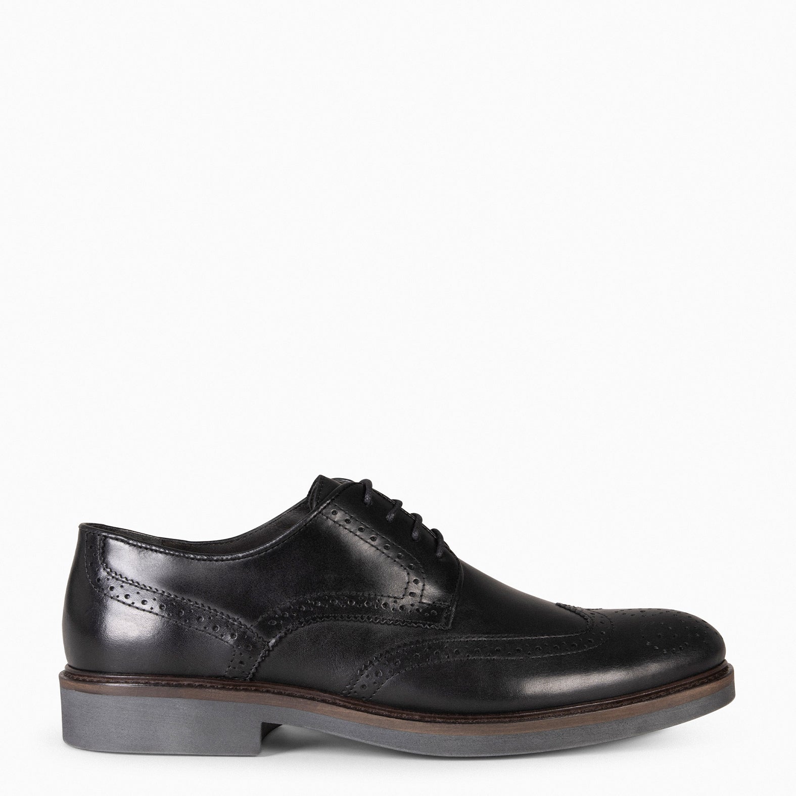 QUEVEDO – Zapatos de vestir con cordones NEGRO - miMaO ®