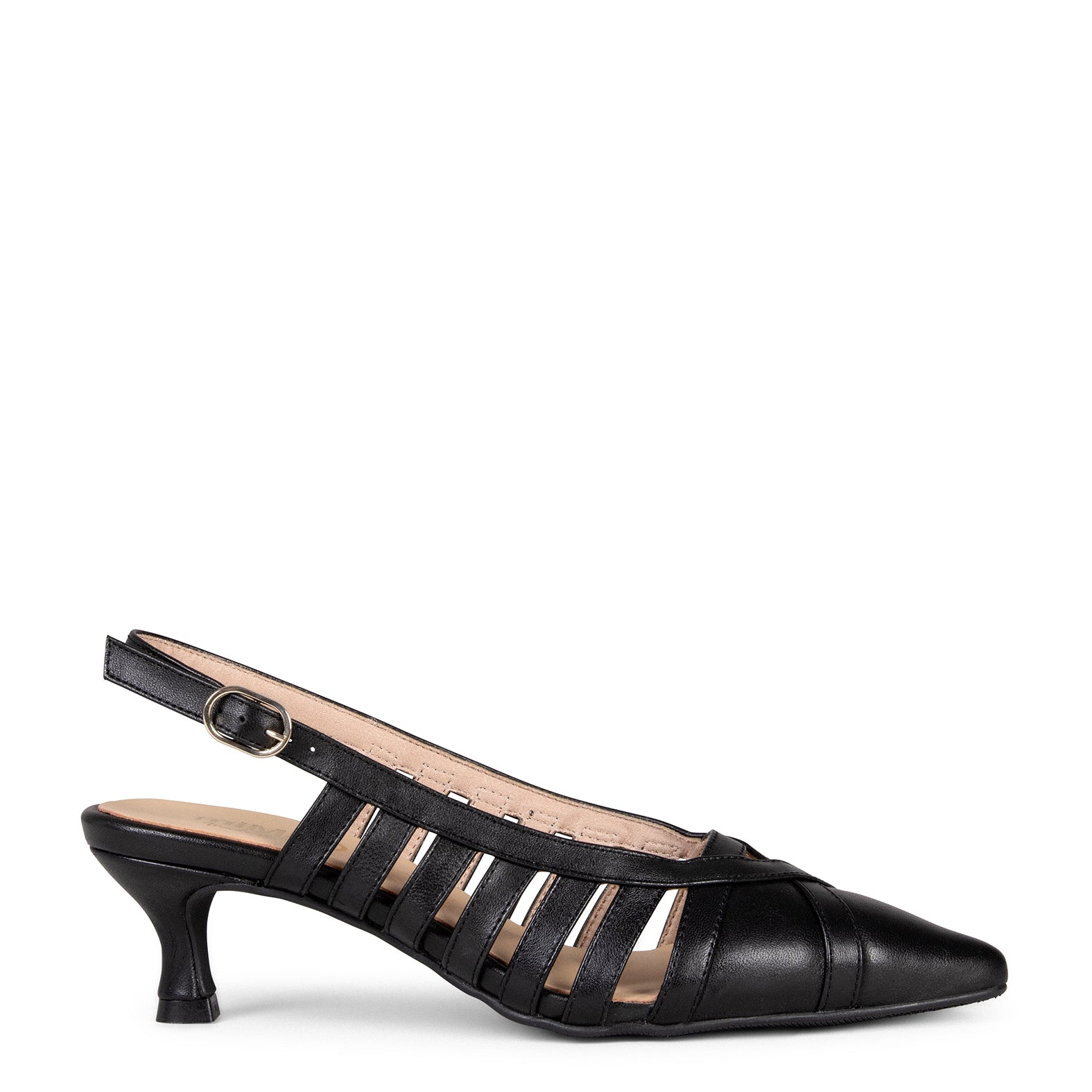 JADE - Zapato tacón Kitten NEGRO - miMaO ®