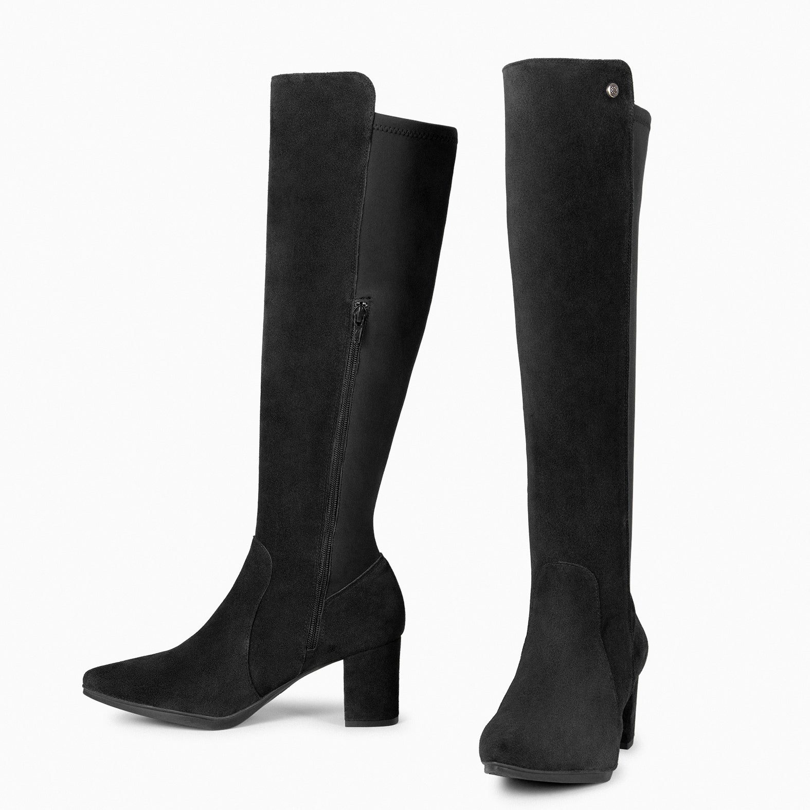 SUNSET - Botas con Tacón con elástico NEGRO - miMaO ®