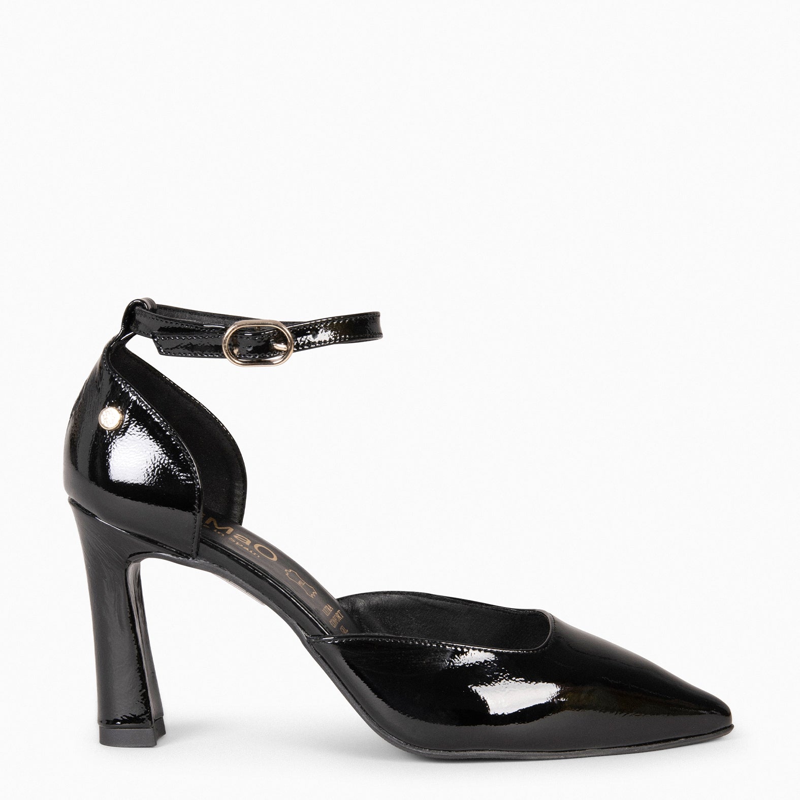 AINHOA - Zapato de tacón punta fina NEGRO - miMaO ®