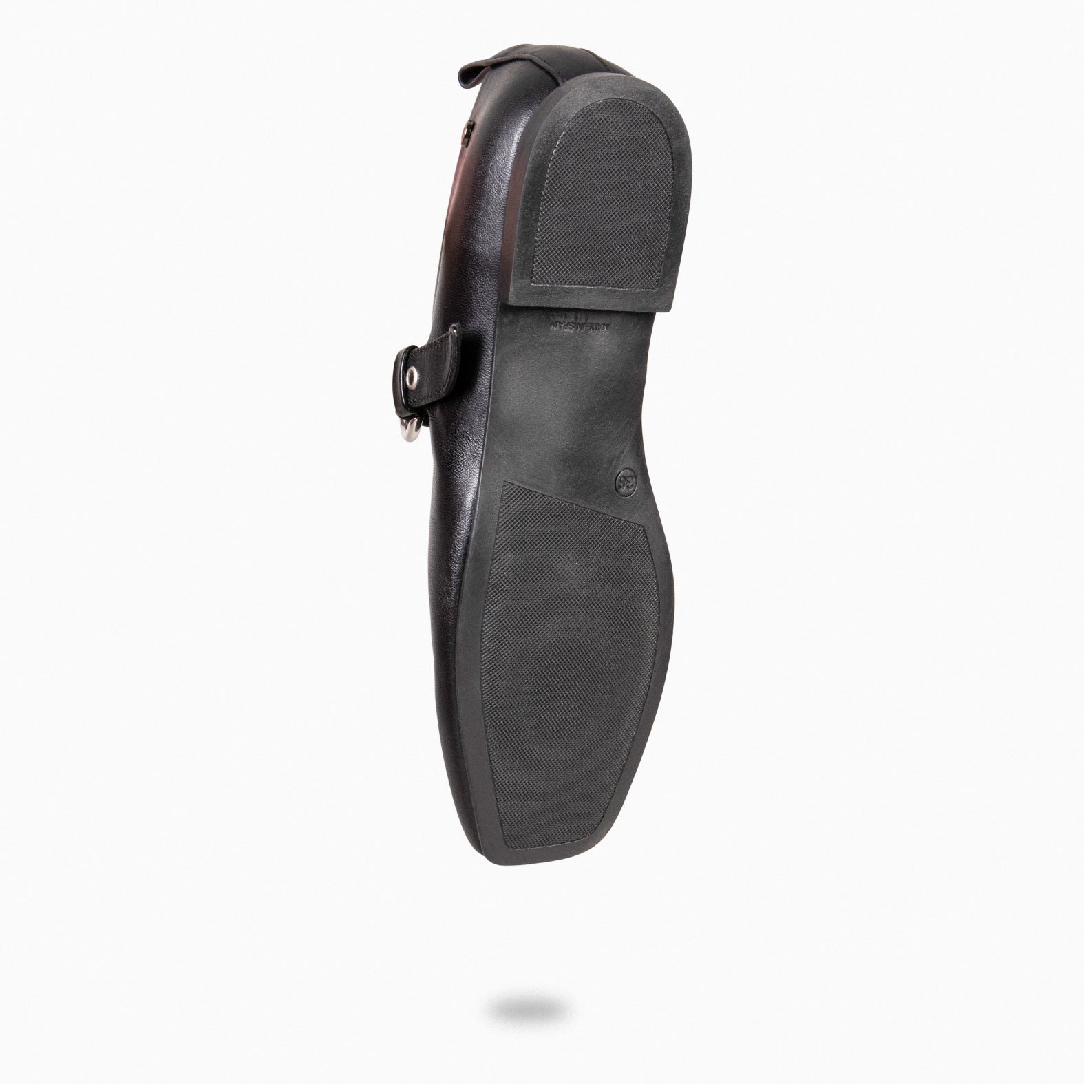 ARUNA – Merceditas con puntera cuadrada en NEGRO - miMaO ®