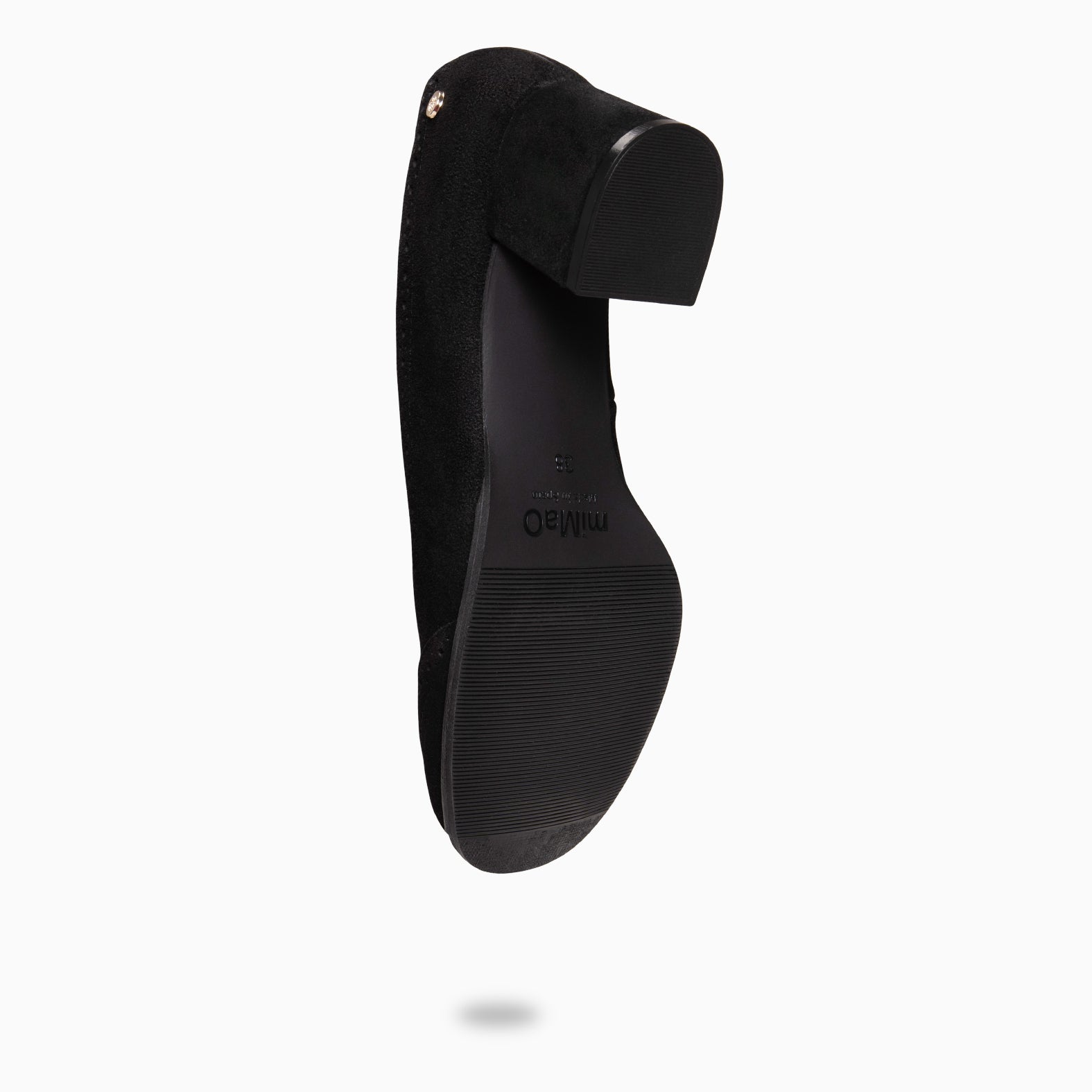 EDEN - Zapatos de tacón ancho baresoft NEGRO - miMaO ®