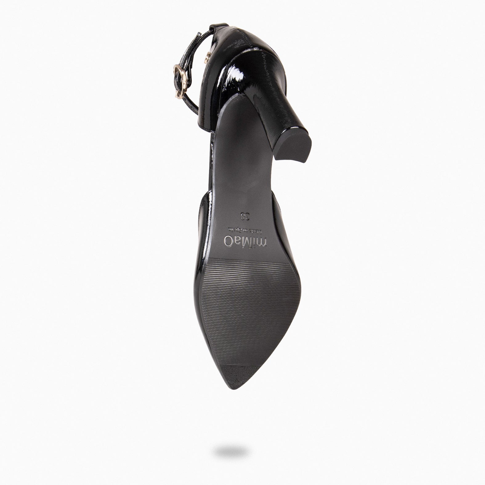AINHOA - Zapato de tacón punta fina NEGRO - miMaO ®