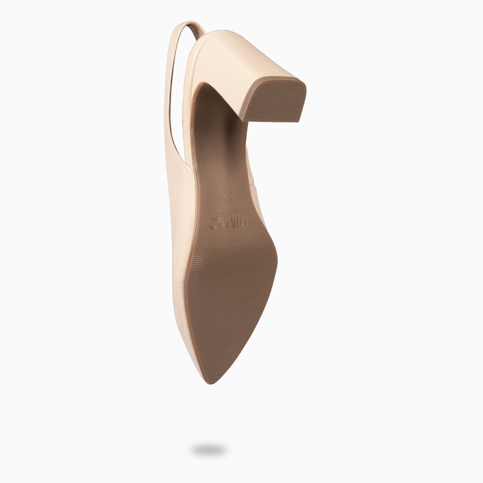 MIRIAM - Zapato destalonado NUDE - miMaO ®
