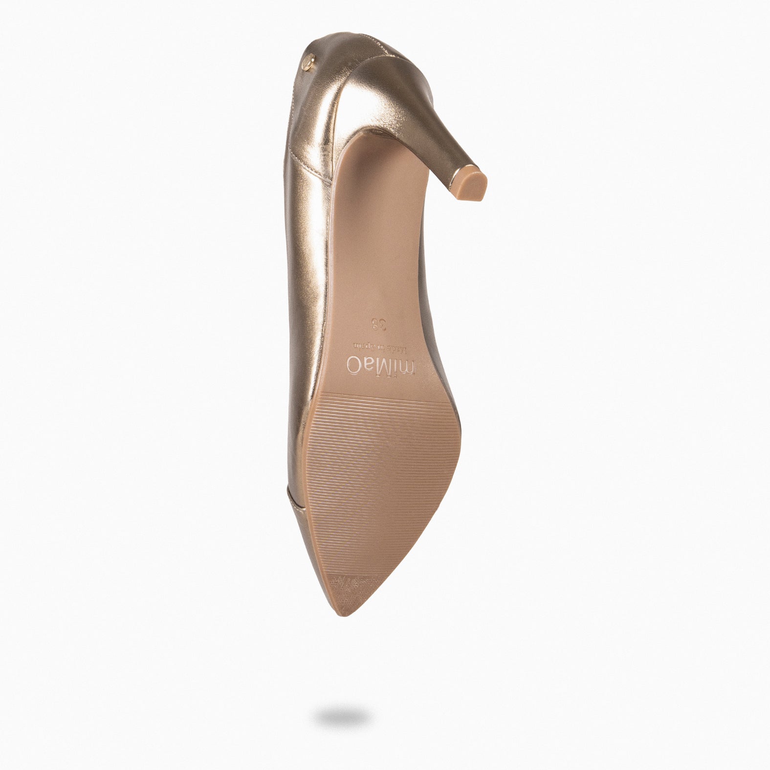 GLAM - Zapatos elegantes de tacón alto ORO - miMaO ®