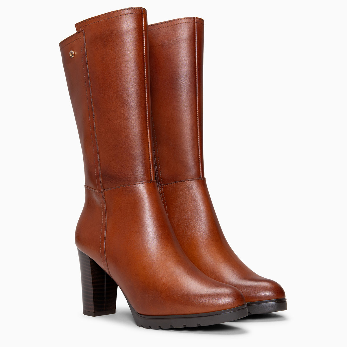 ARIANA - Botas de tacón y plataforma CUERO