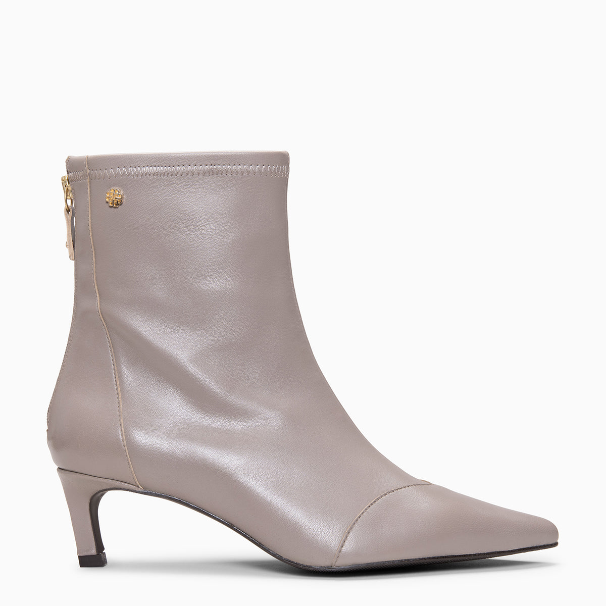 VIVIANE - Botines de tacón fino TAUPE