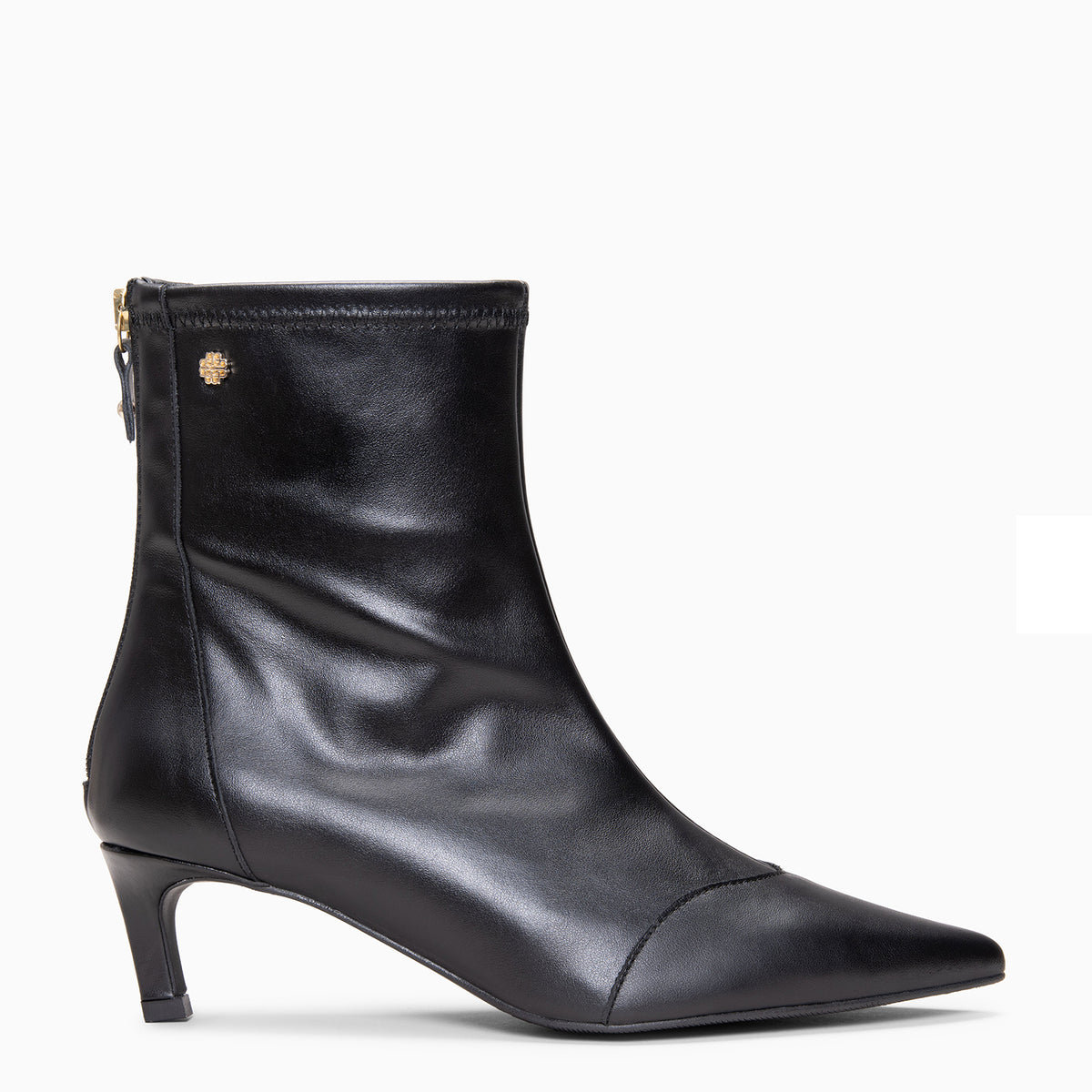VIVIANE - Botines de tacón fino NEGRO