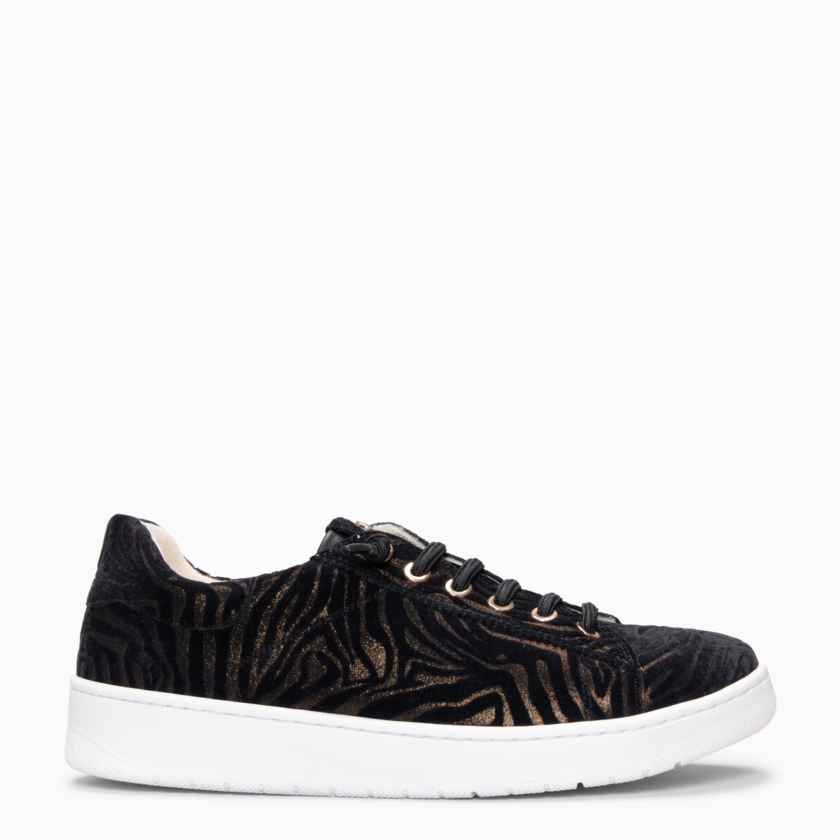 NANTES - Animal print leren sneakers