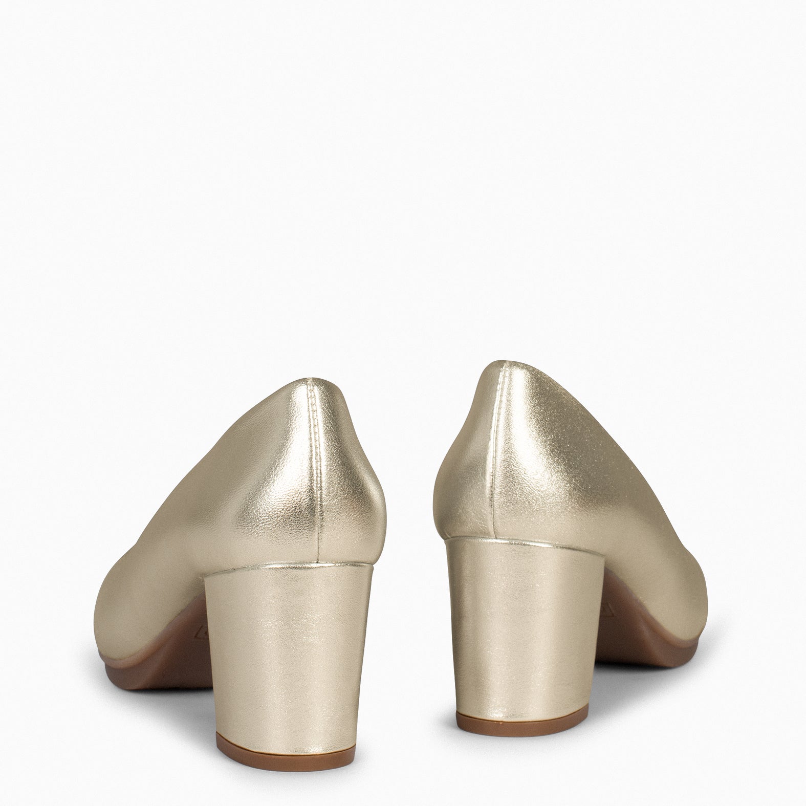 URBAN S SPLASH - Zapatos de tacón metalizados PLATINO - miMaO ®