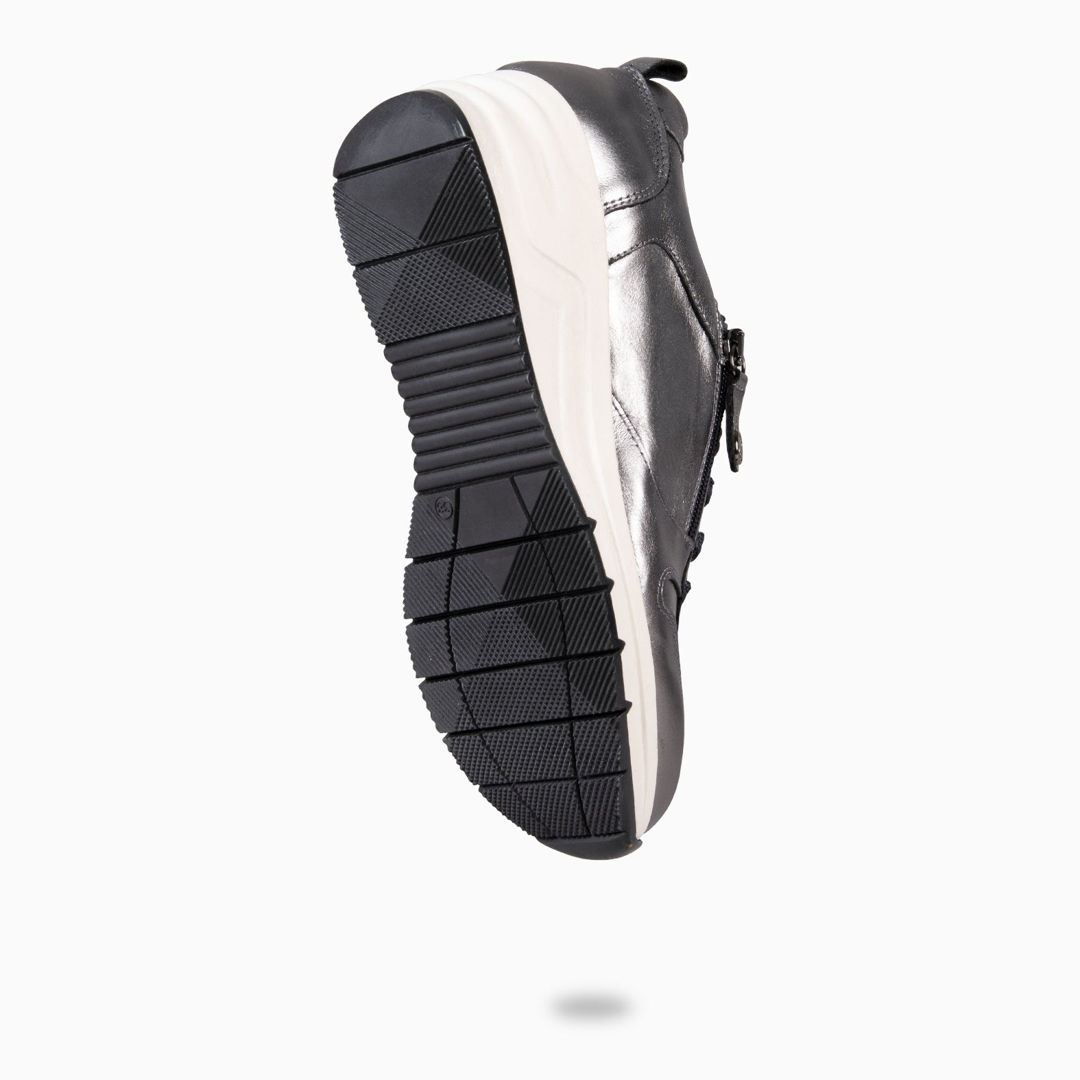 NIMES – Zapatillas deportivas con adorno cremallera PLOMO - miMaO ®