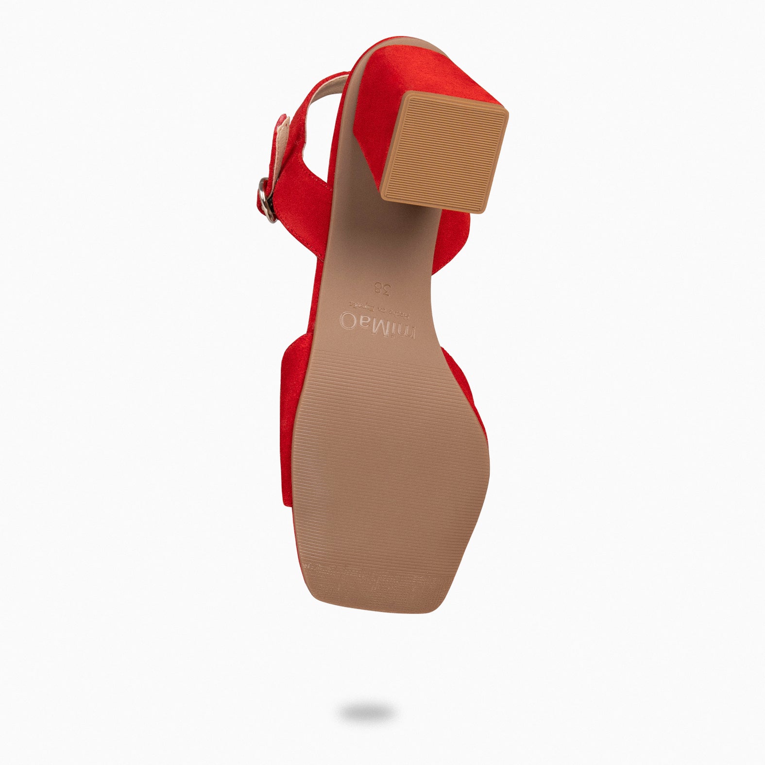 ITAKA - Sandalias de tacón alto ROJO - miMaO ®