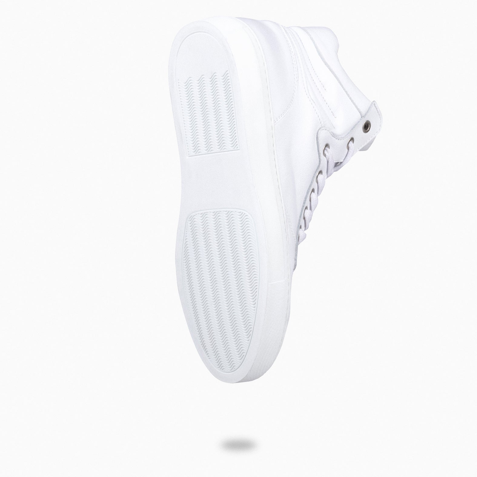 BASKET - Zapatillas Altas de Mujer BLANCO - miMaO ®