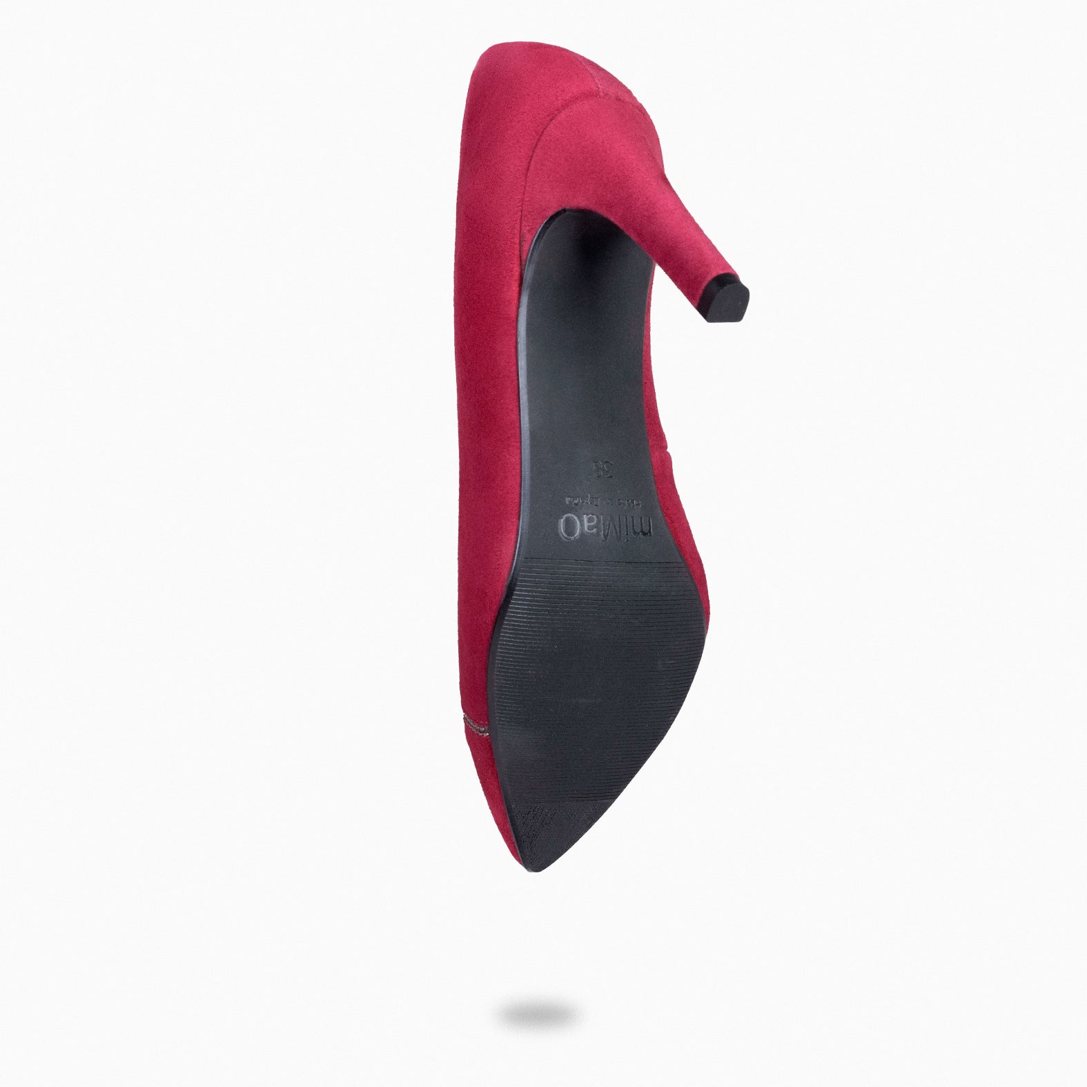 GLAM BRIGHT - Zapatos elegantes de tacón BURDEOS - miMaO ®