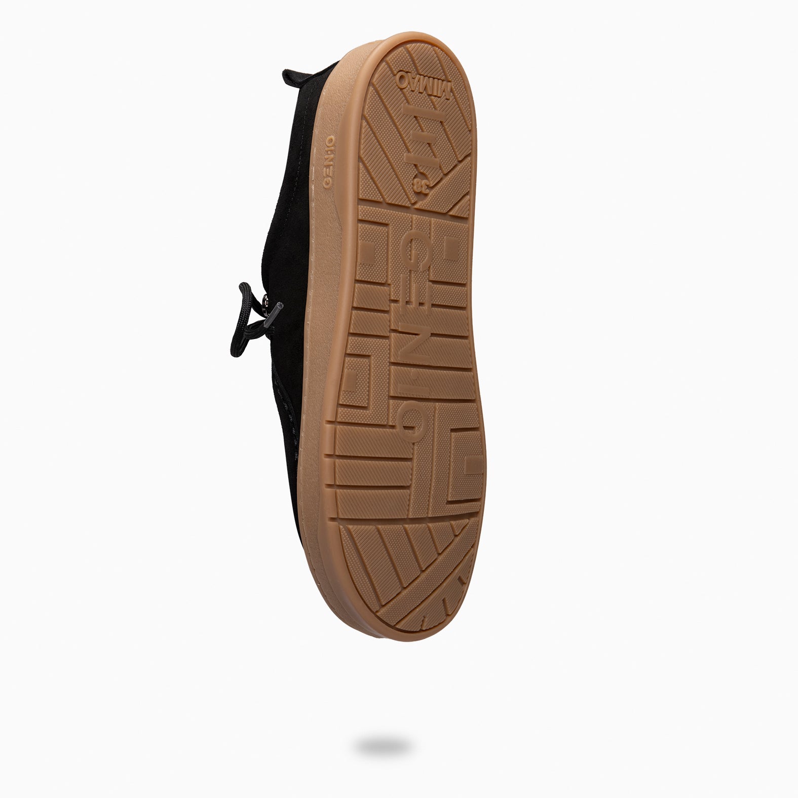 NIMBO - Mocasines de cordones Baresoft NEGRO