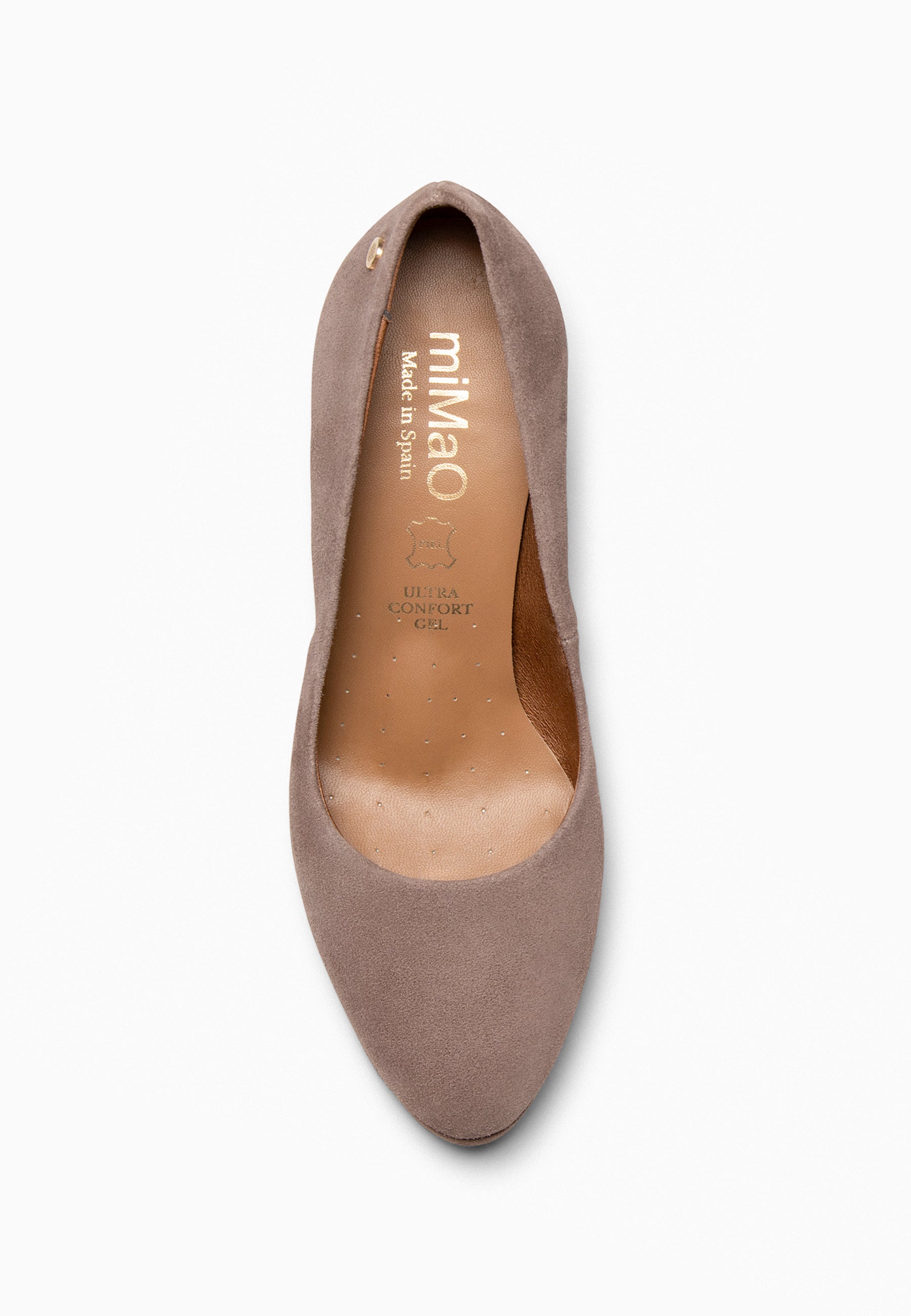 PLATAFORMA - Zapatos de tacón alto y plataforma en TAUPE - miMaO ®