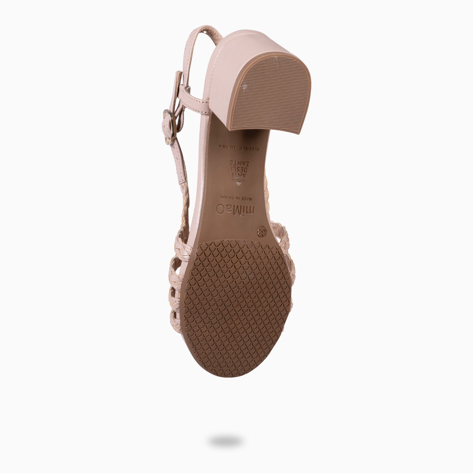 LINA - Sandalias de tacón ancho ROSA CLARO - miMaO ®