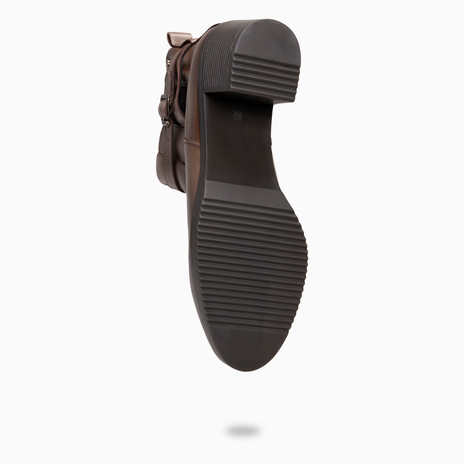 LEMY - Botines TAUPE de piel de napa - miMaO ®