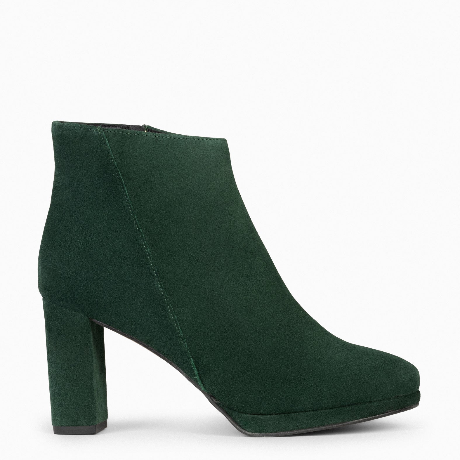 WITTEN - GREEN booties with platform