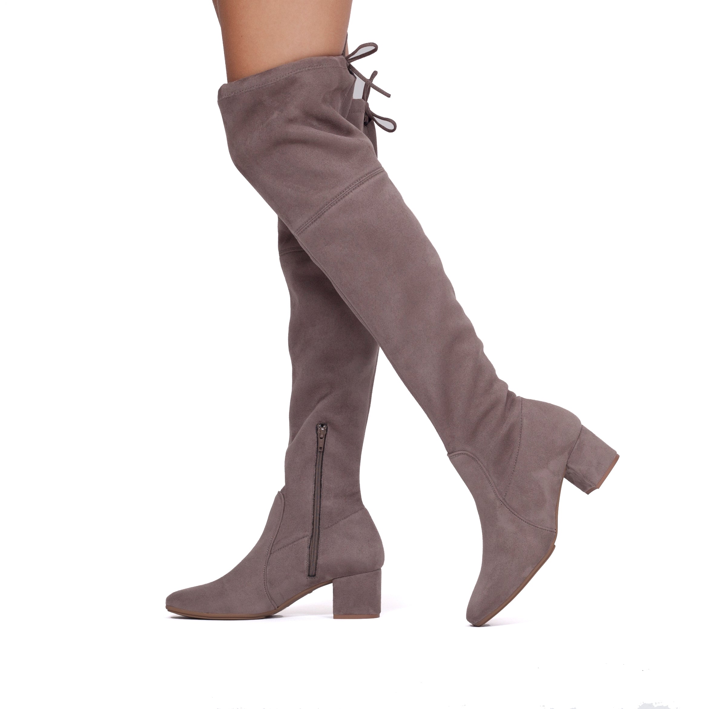 Bota Mosquetera -S- Gris - miMaO ShopOnline