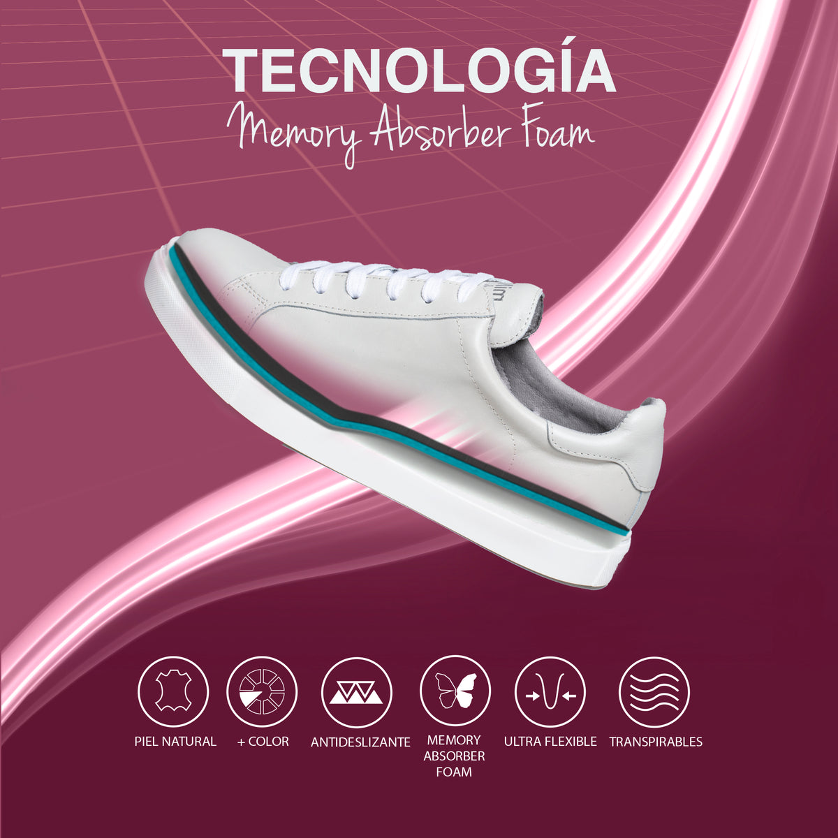 SNEAKER - ICE MEMORY ABSORBER FOAM SNEAKER