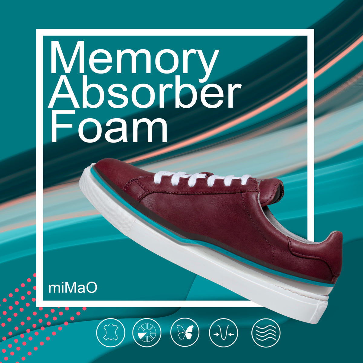 SNEAKER MEMORY ABSORBER FOAM - Chaussures de sport pour femme CAFÉ