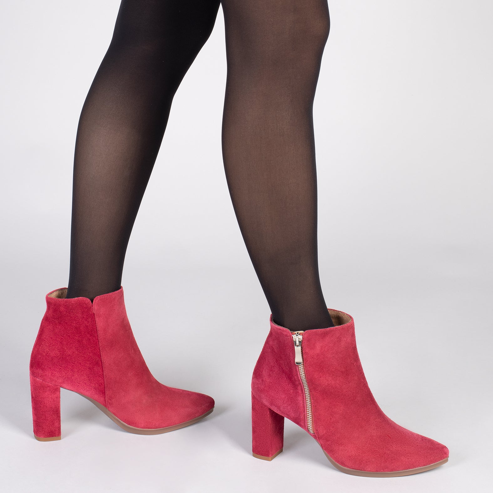 BOTÍN URBAN – Botines de tacón alto FRAMBUESA