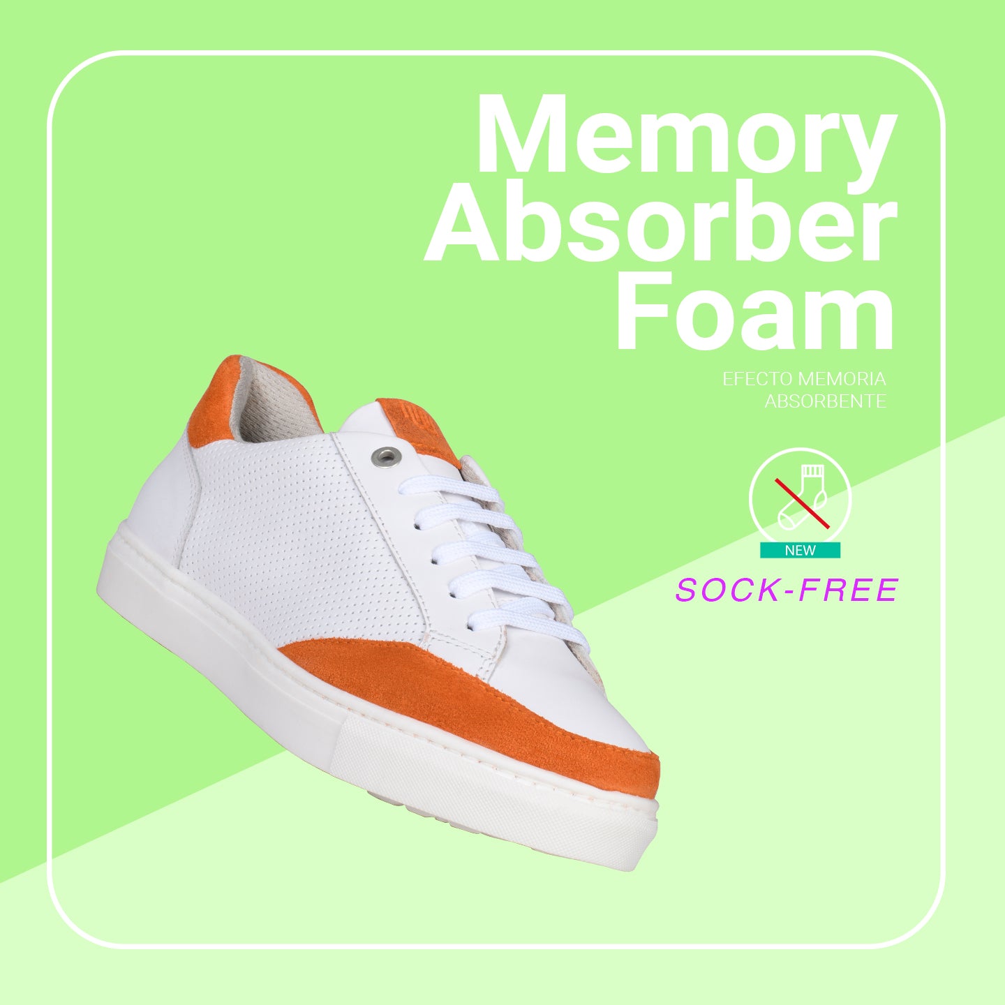 SNEAKER MIL PUNTOS – Zapatillas casual para mujer VERDE