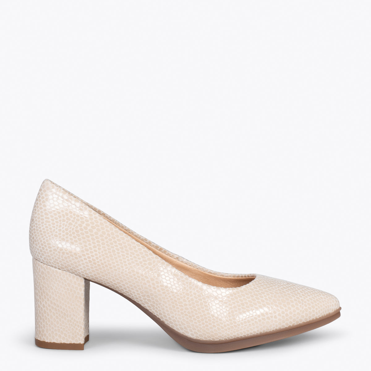 URBAN S ROYAL - Zapatos de tacón medio BEIGE