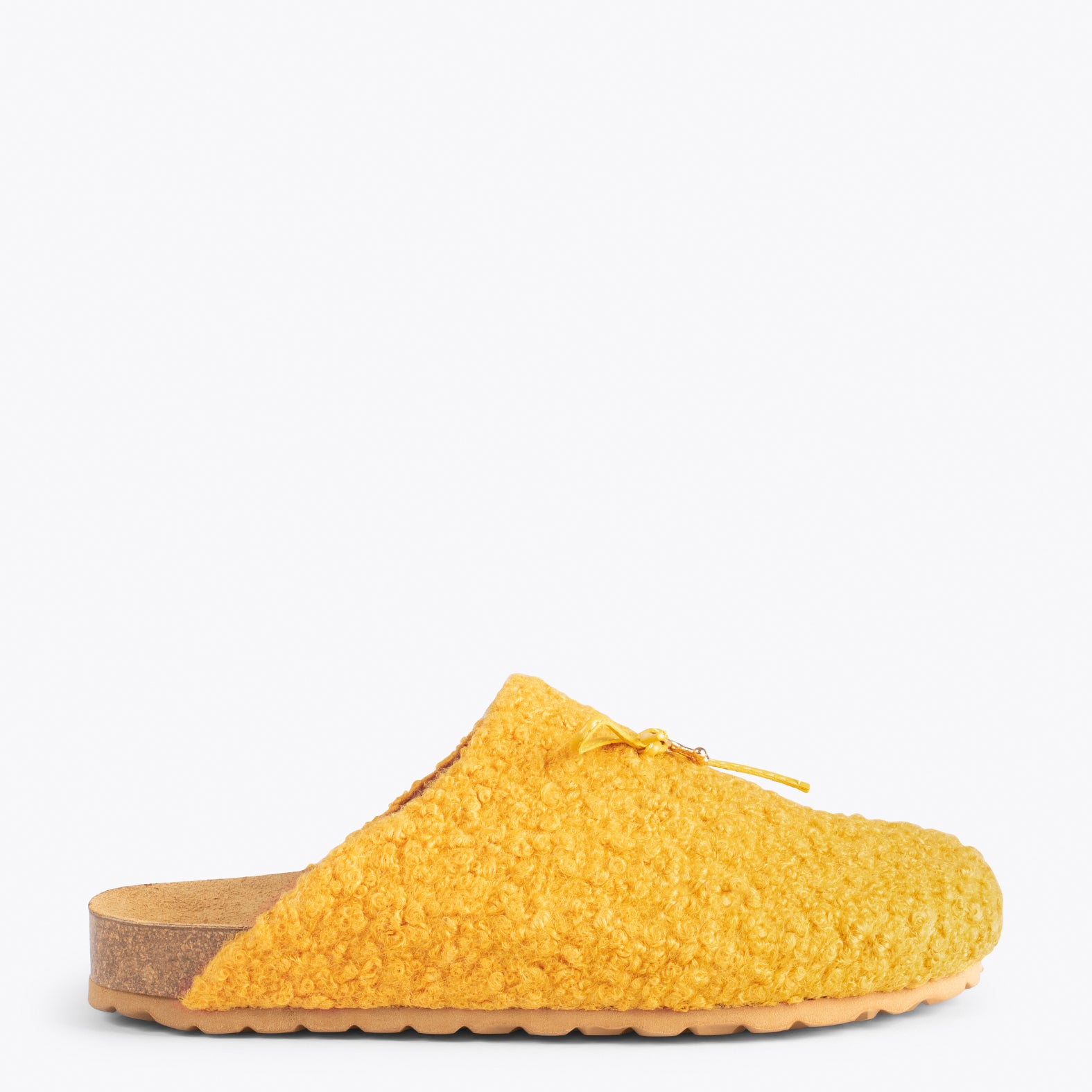 SWEET DREAMS – Zapatillas de estar por casa con lacito AMARILLO