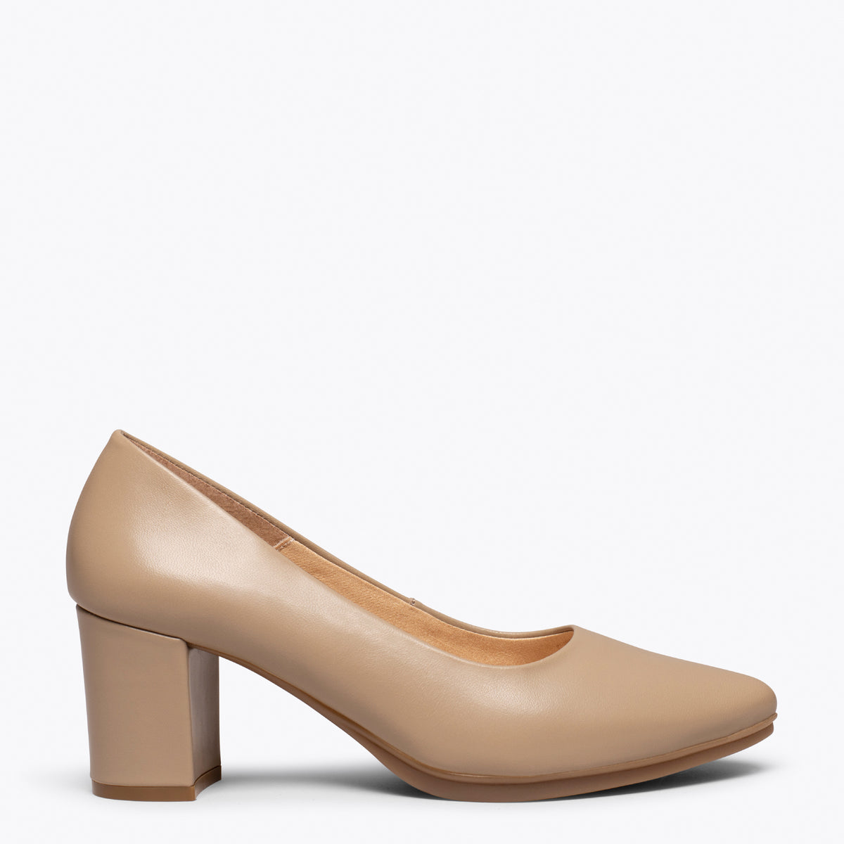 URBAN S SOIRÉE - Chaussures à talon moyen CAMEL