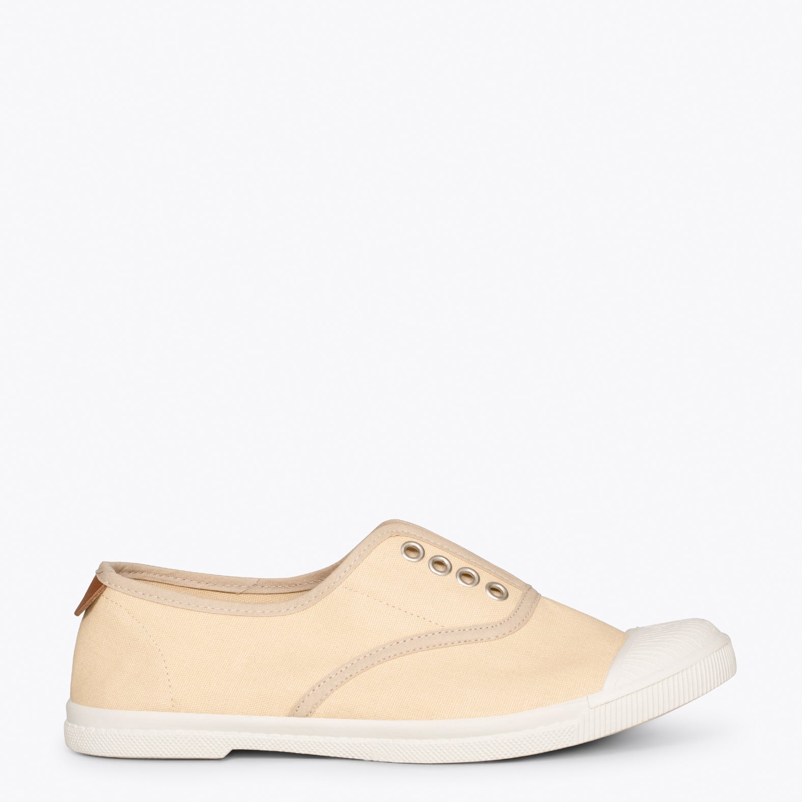 WAY - Zapatillas sin cordones de lona BEIGE - miMaO ®
