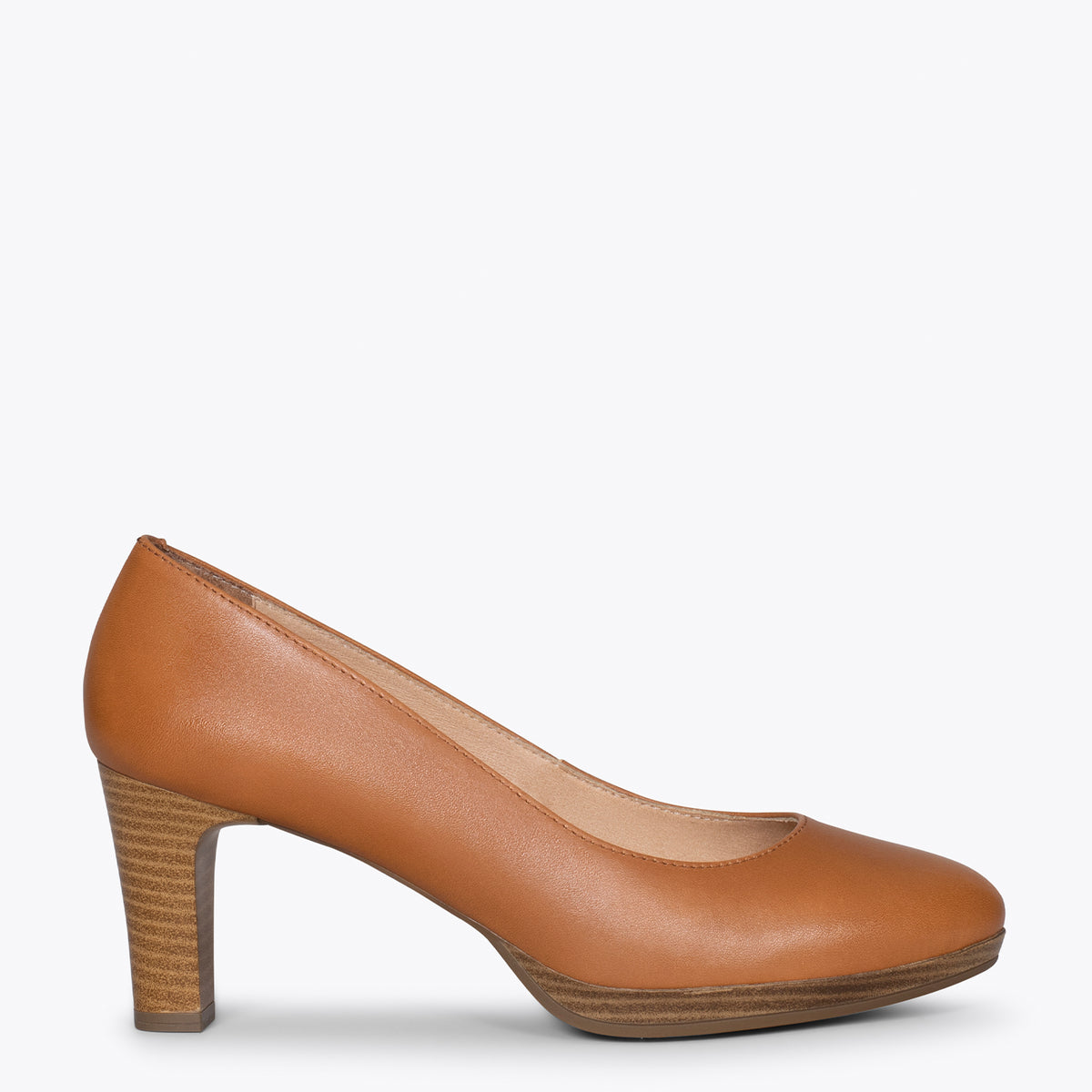 AZAFATA – Zapatos de tacón y plataforma MARRÓN