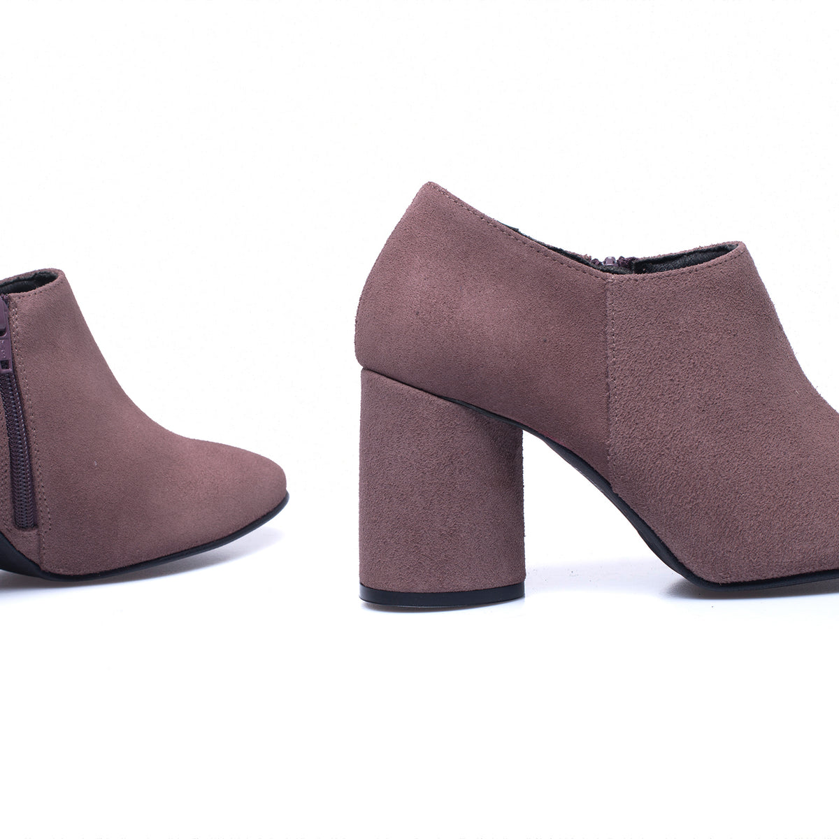 FASHION Zapato abotinado de tacón MAQUILLAJE